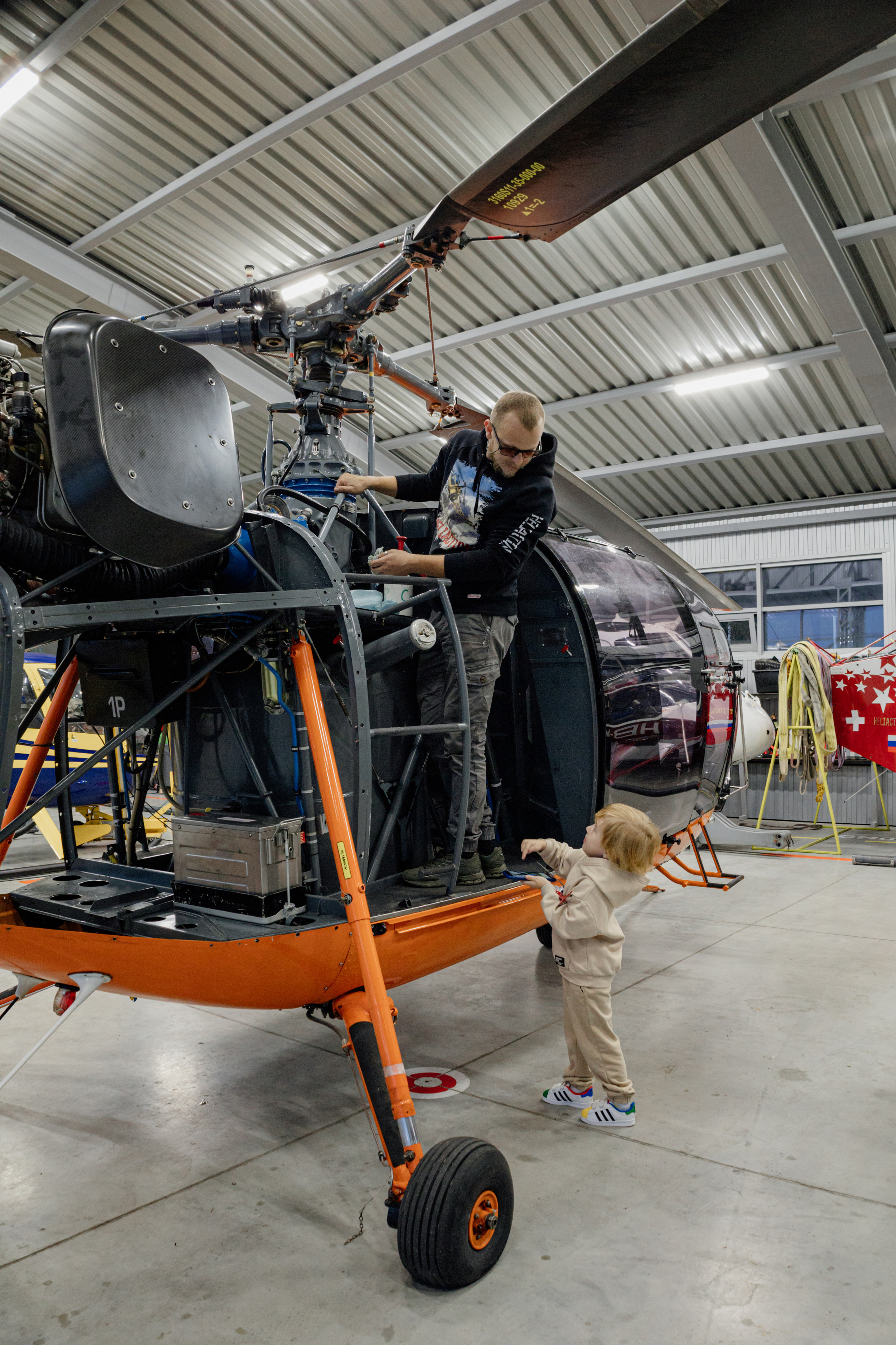 Репортаж на вертолетной площадке. Фотограф — психолог Сочи, Краснодар, Москва