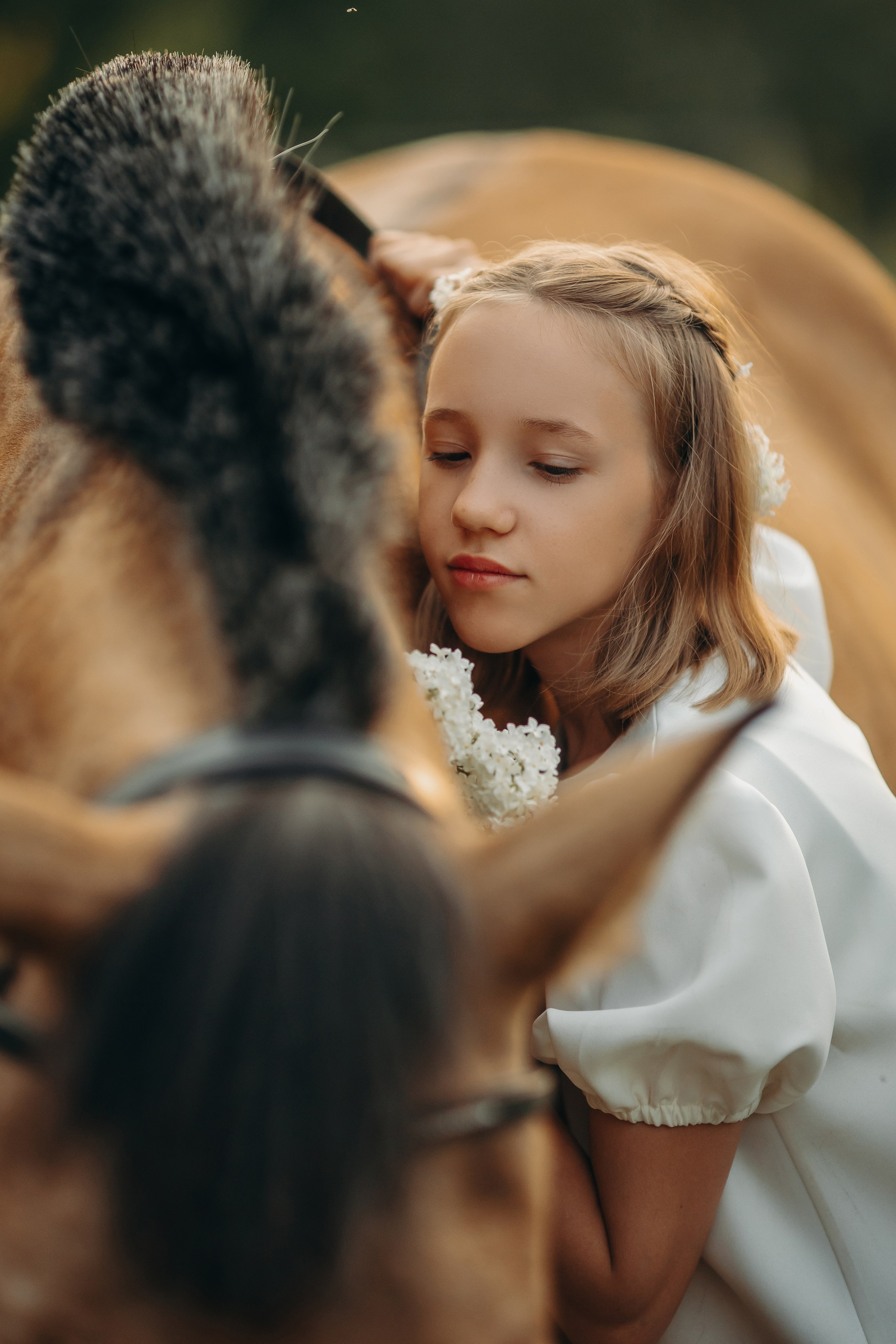 Даша и Ева. Анна Молчанова конный фотограф в Тюмени | фотосессии с лошадьми Тюмень