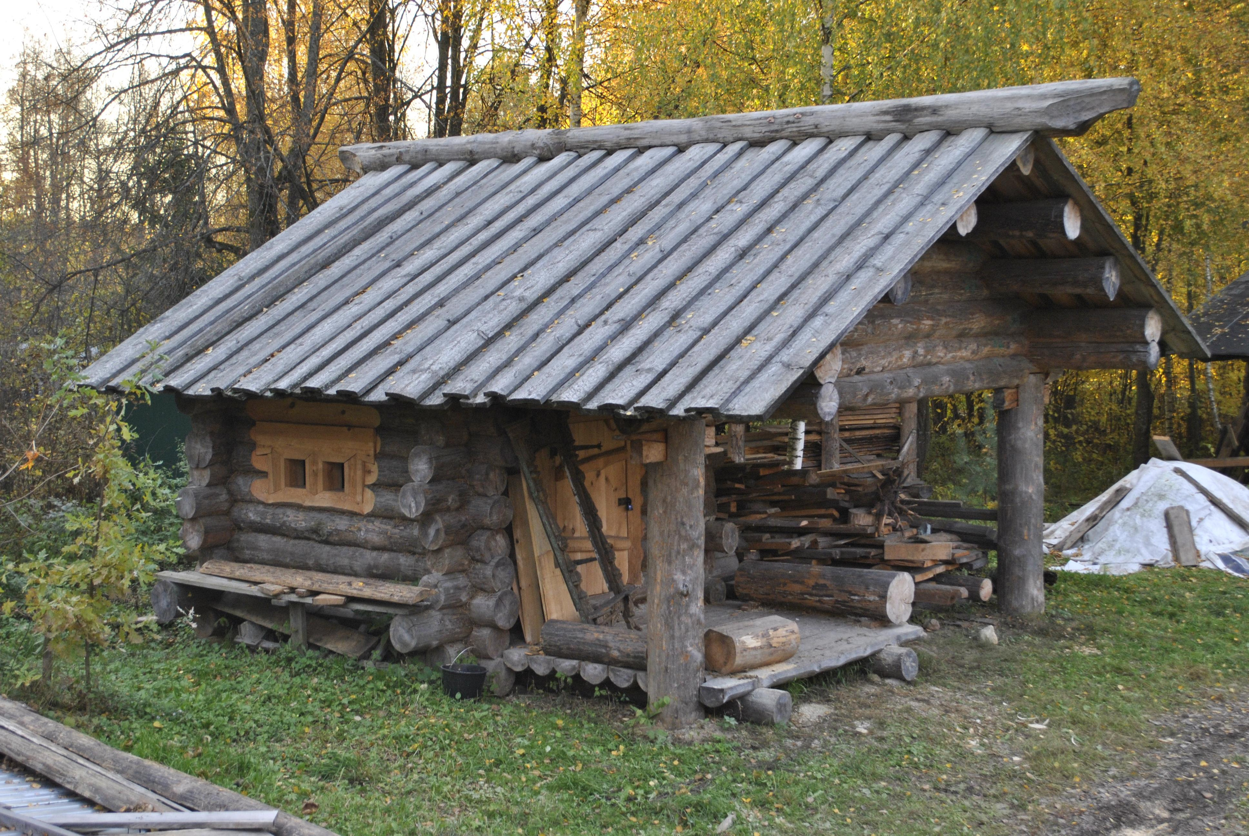 Гончарный навес. Новое Старое — русское деревянное зодчество