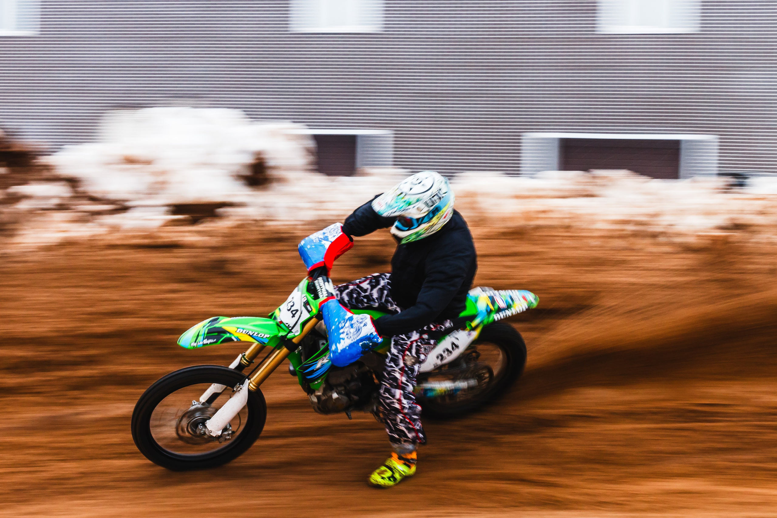 Первенство по мотокроссу 1 этап. Ижевск 2025. Олег Романов. Мастер фото по спорту