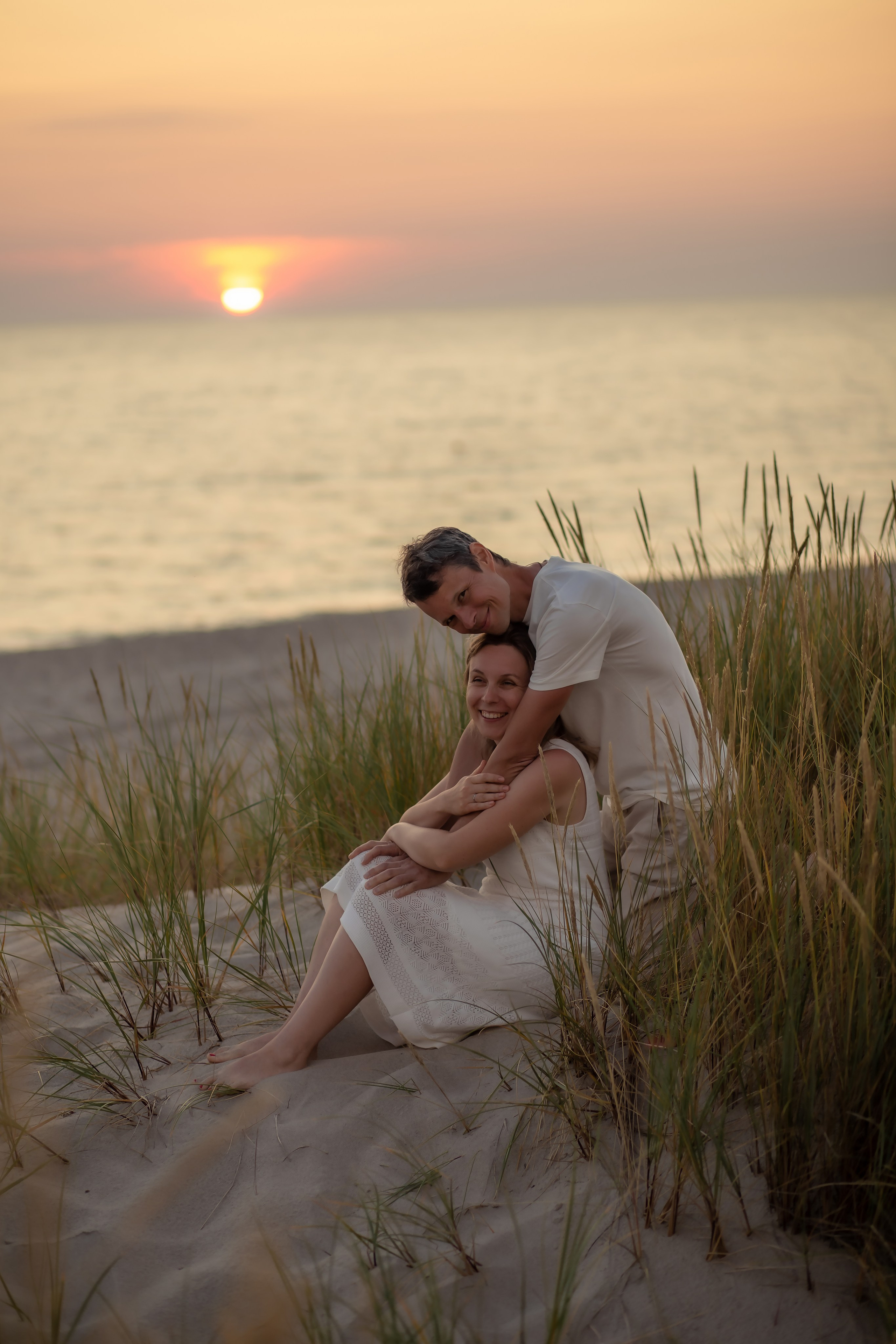 Екатерина и Антон. На закате. Фотограф в Калининграде Решетникова Алина