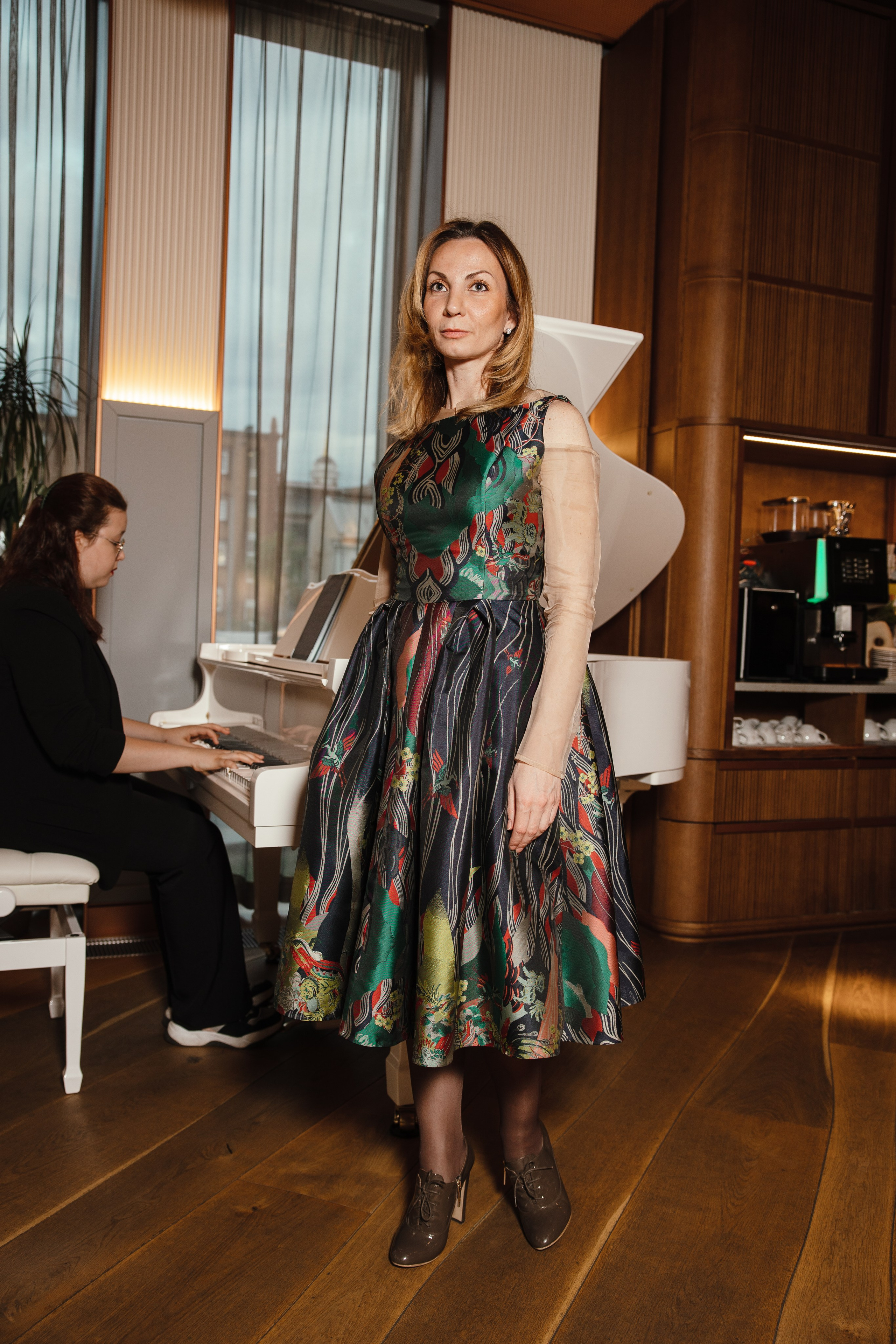 Презентация Russian Fashion Dom в ресторане Shagal. Контент фотограф в Москве и области Елена Кулакова