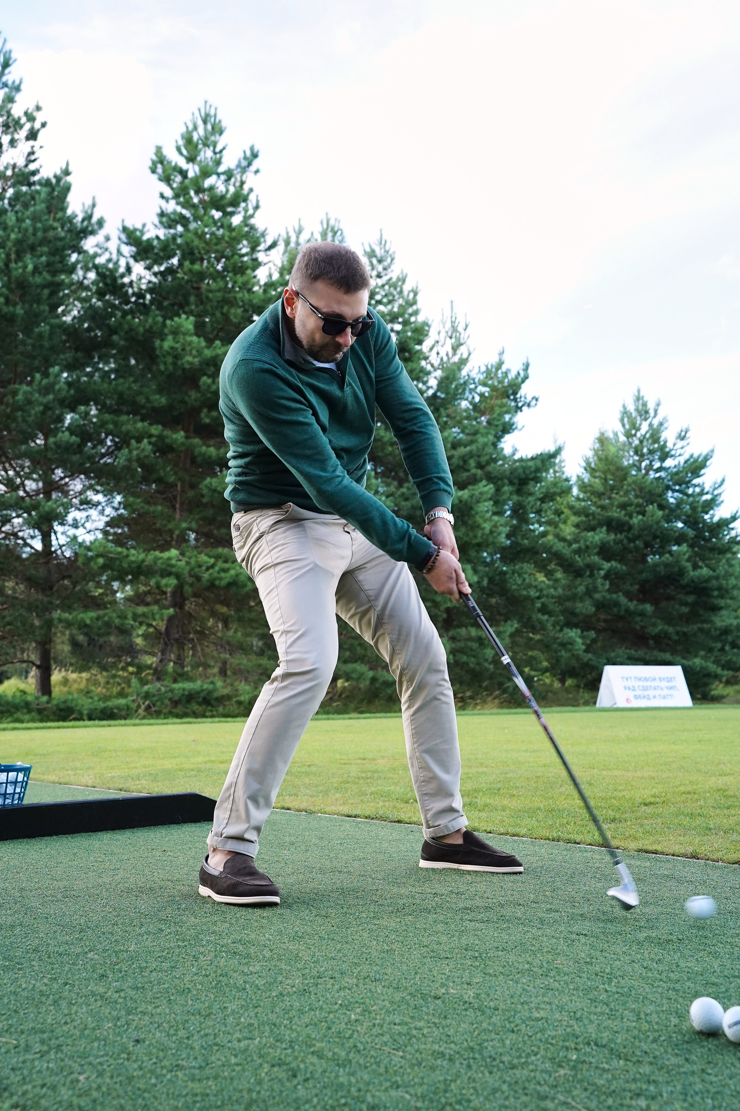 Гольф Пестово X OLIMBET. Фотограф