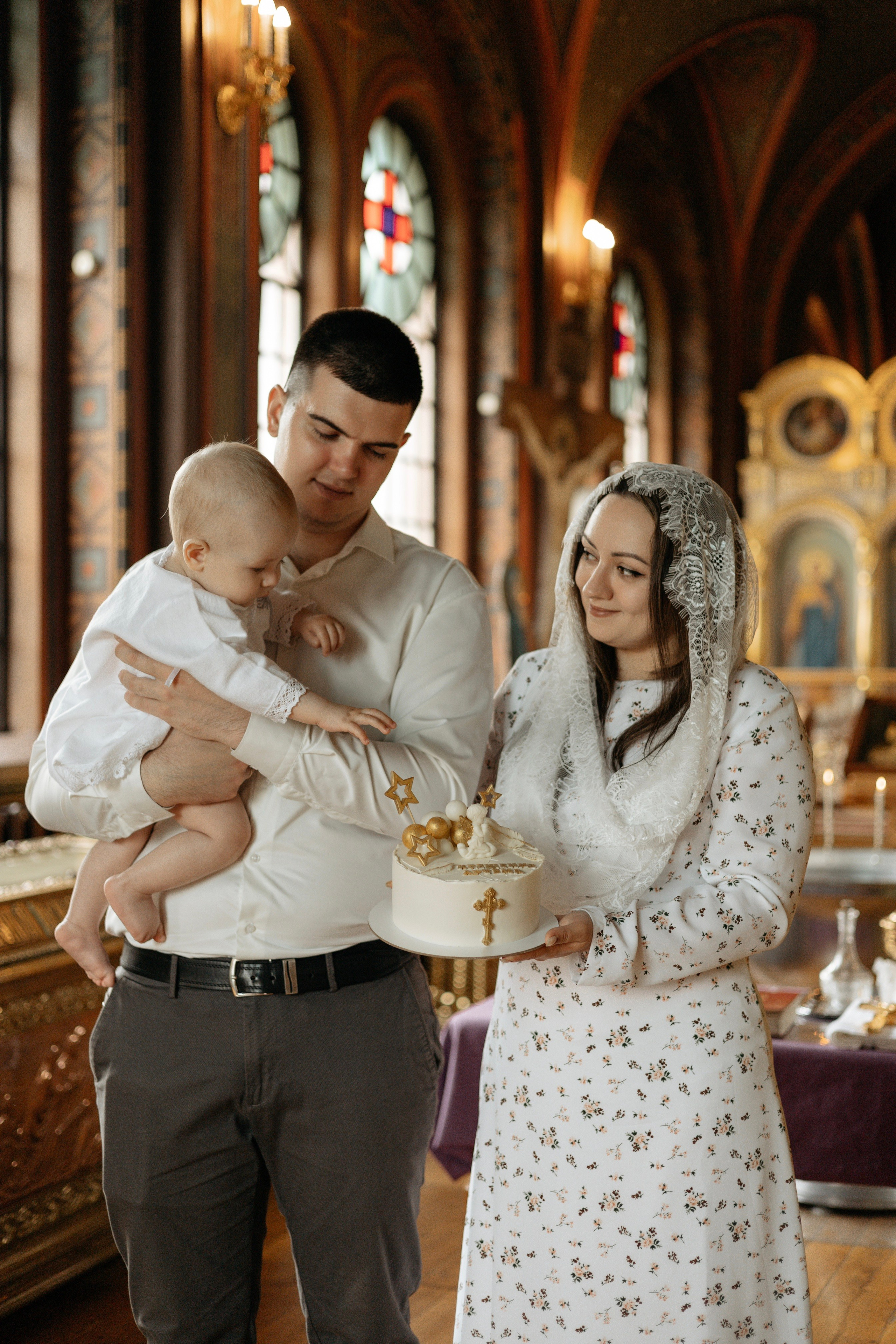 Крещение Артёма. Самый теплый фотограф в Краснодаре Рябоконь Ксения