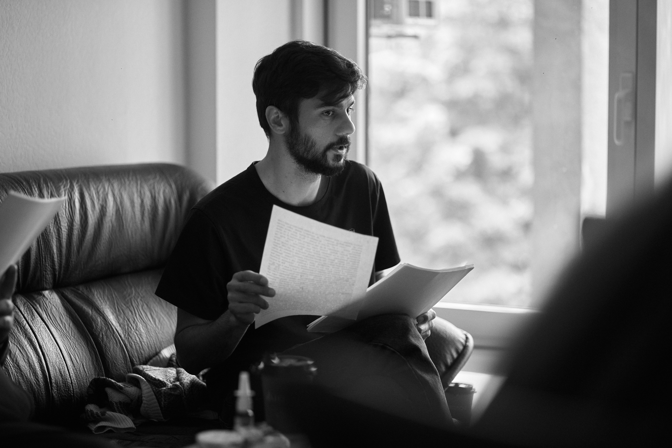 Шинель | репетиция. Фотограф Юлия Маринина