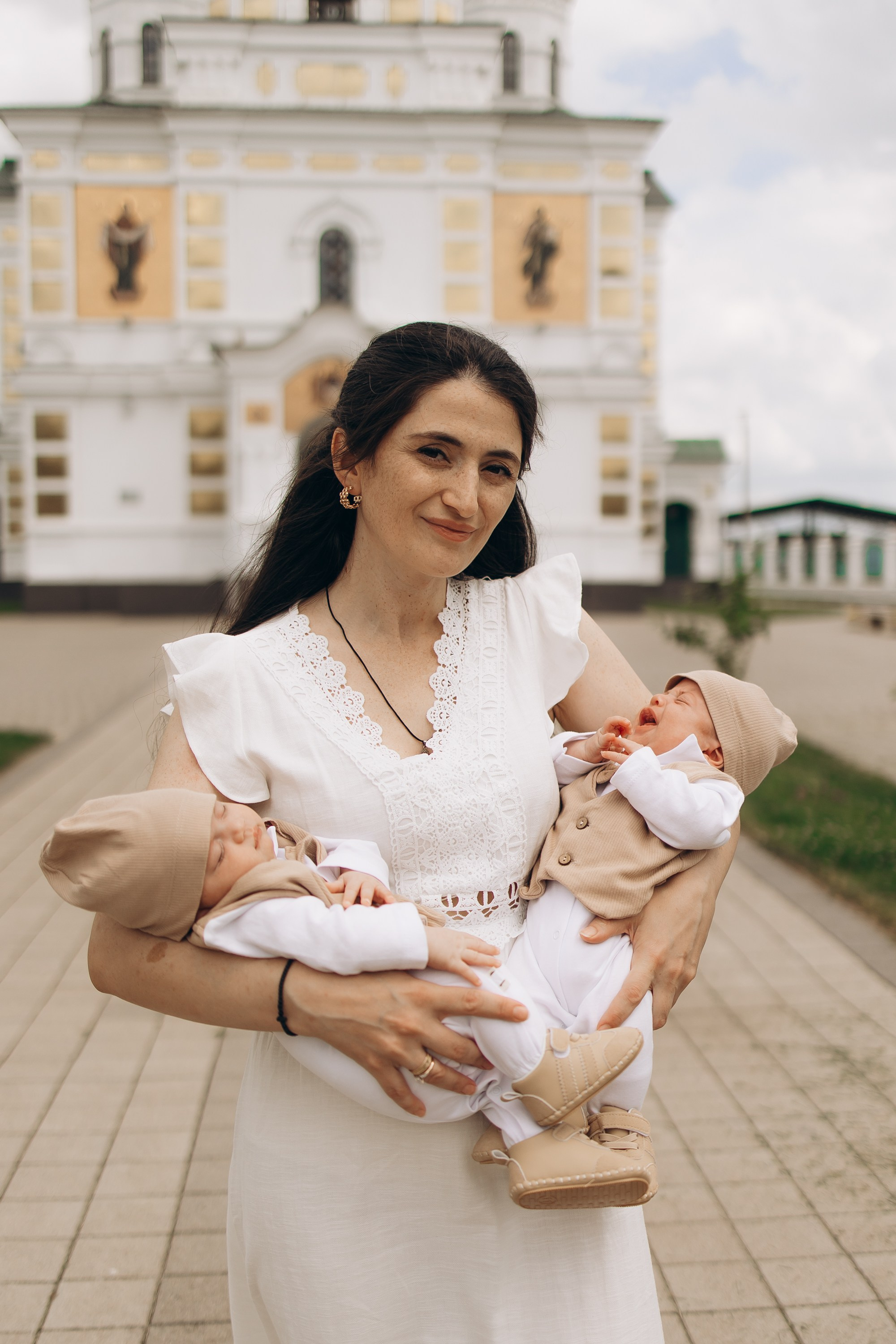 Крещение Николая и Александра. Семейный фотограф в Краснодаре Храмова Анна