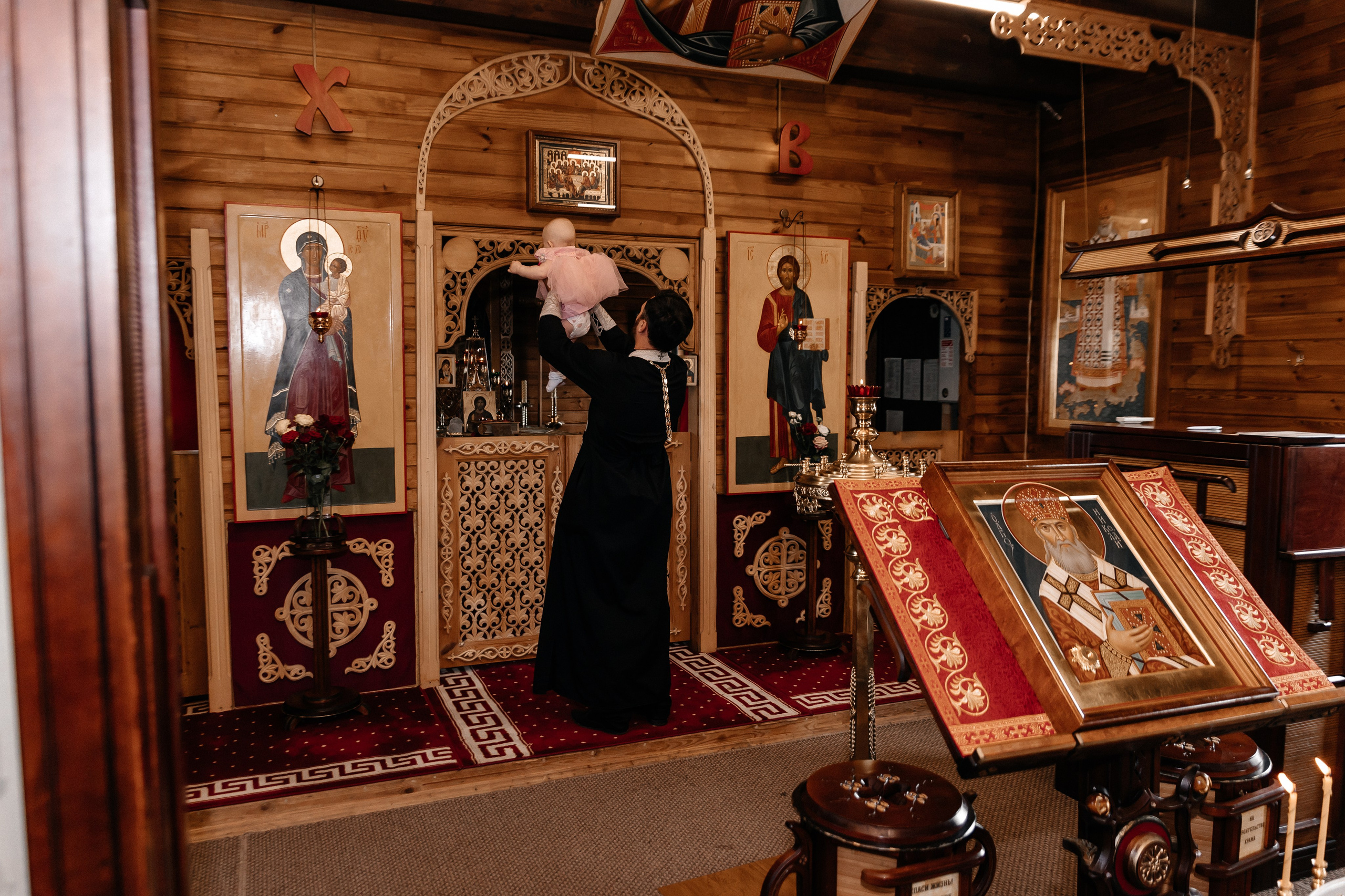 Крещение Эмилии. Семейный фотограф Минск Усова Ольга