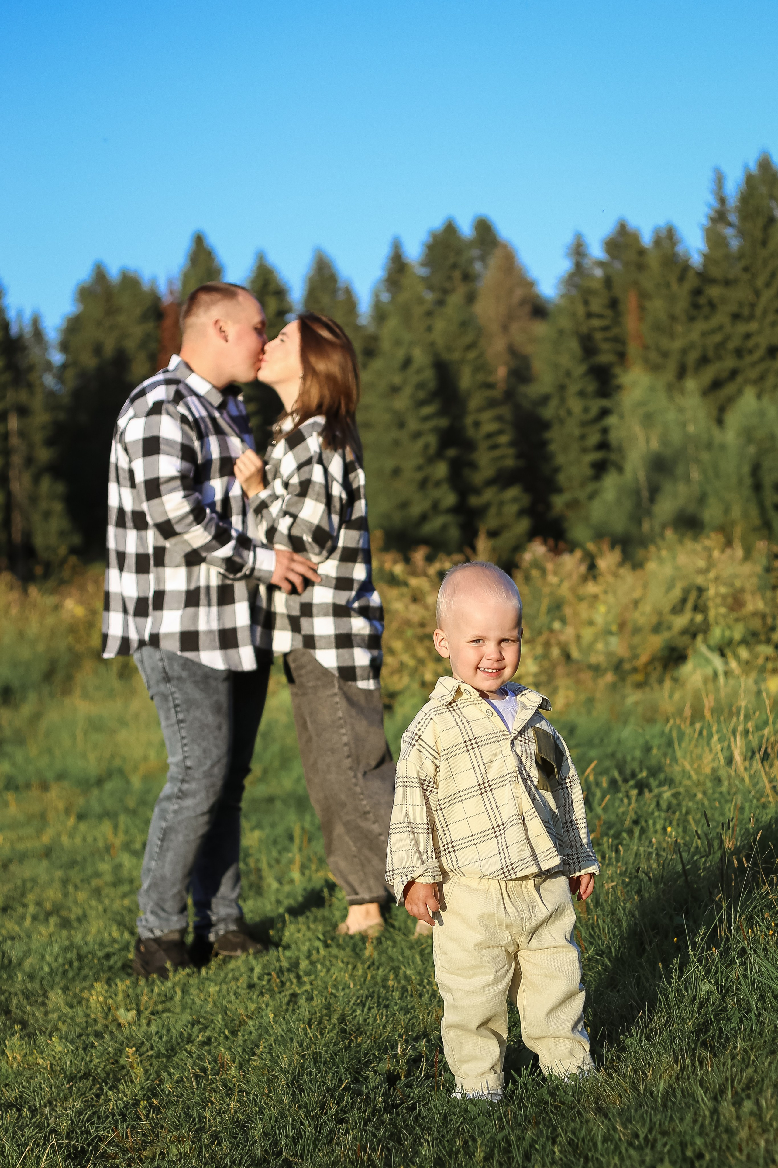 Тимофей, мама, папа. Семейный и детский фотограф в Перми Ольга Кошелева