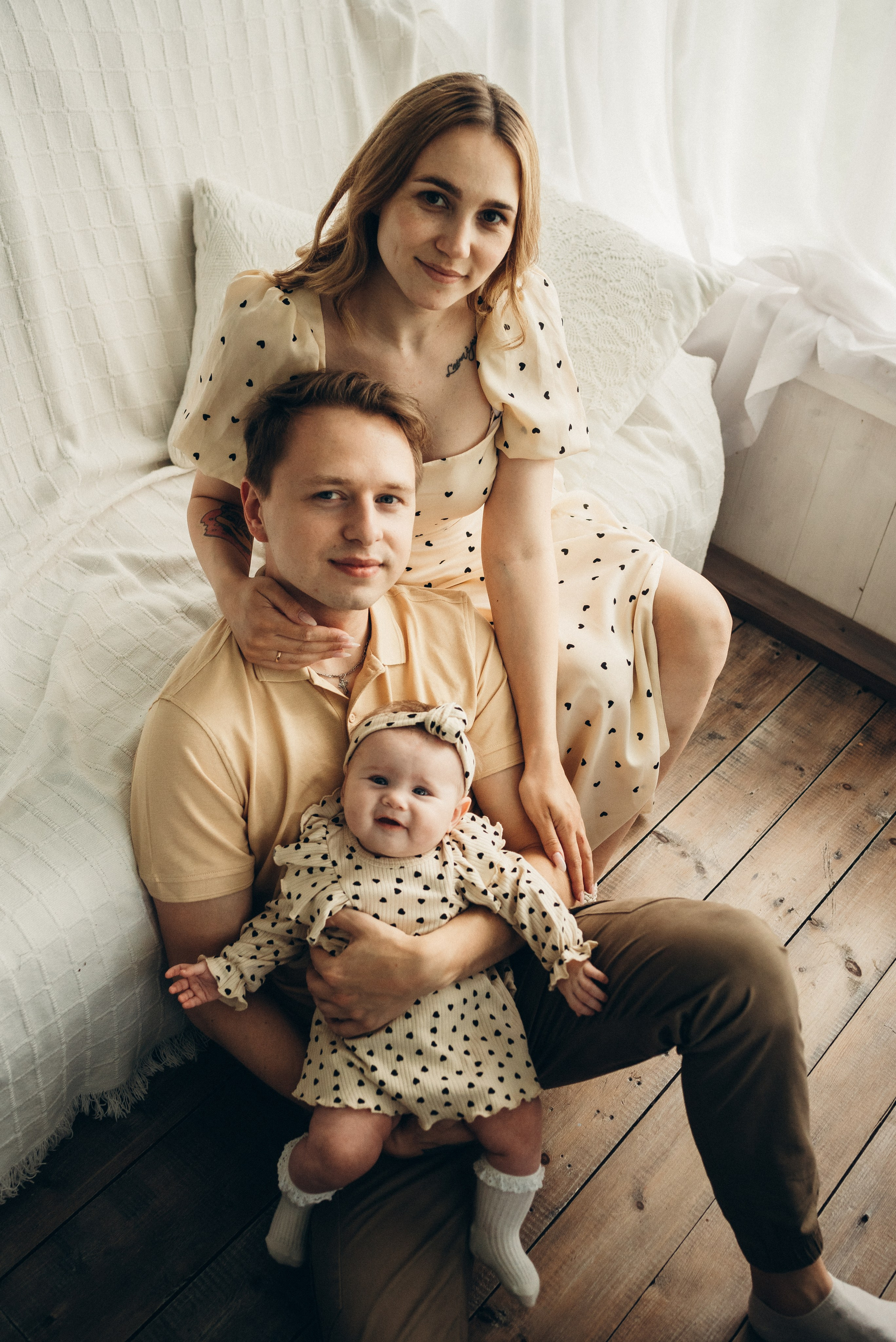 Саша, Оля и Анечка. Семейный фотограф в Клину и Москве Елена Храпунова