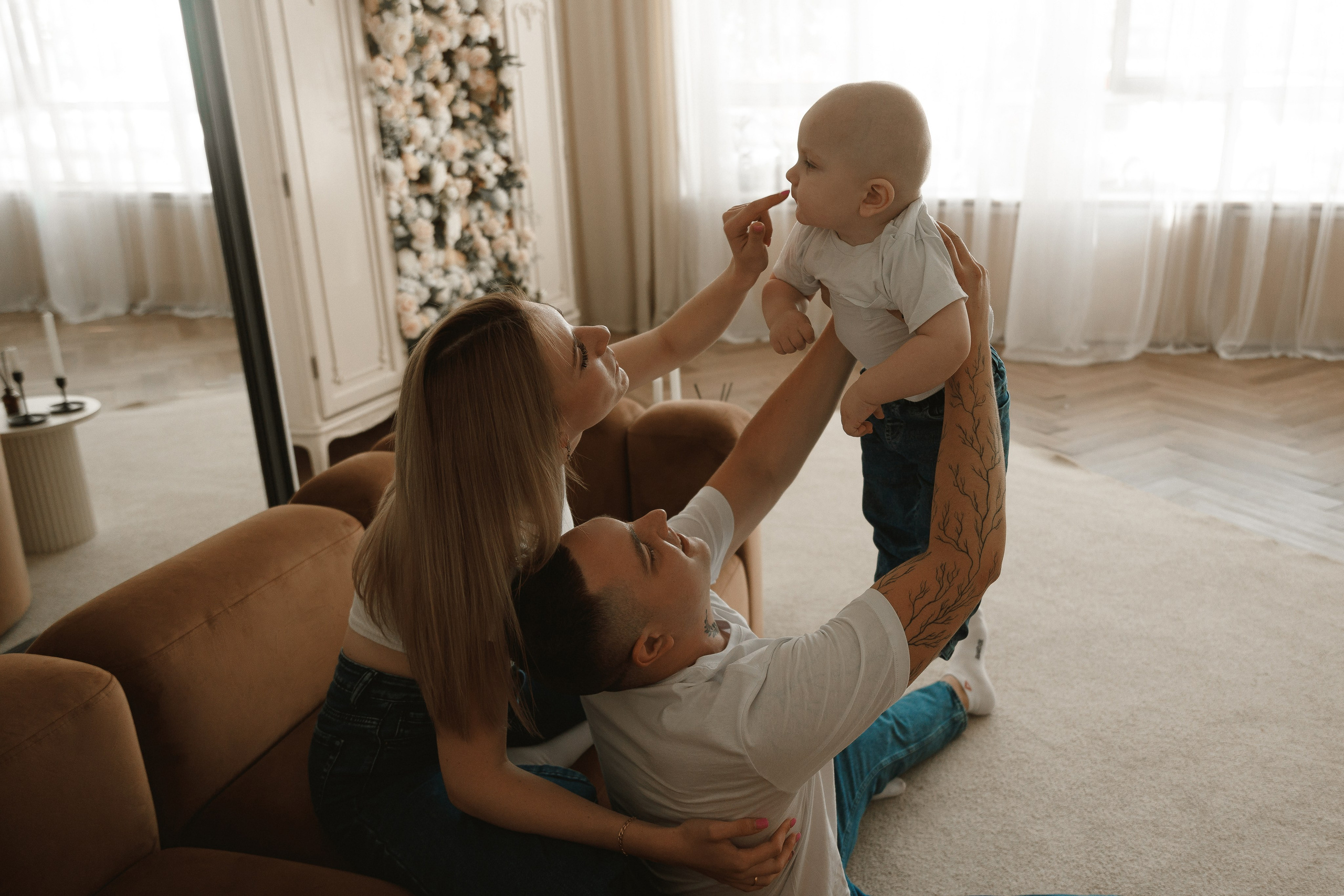 Семья Матвеевых. Фотограф в Самаре Юля Борщ