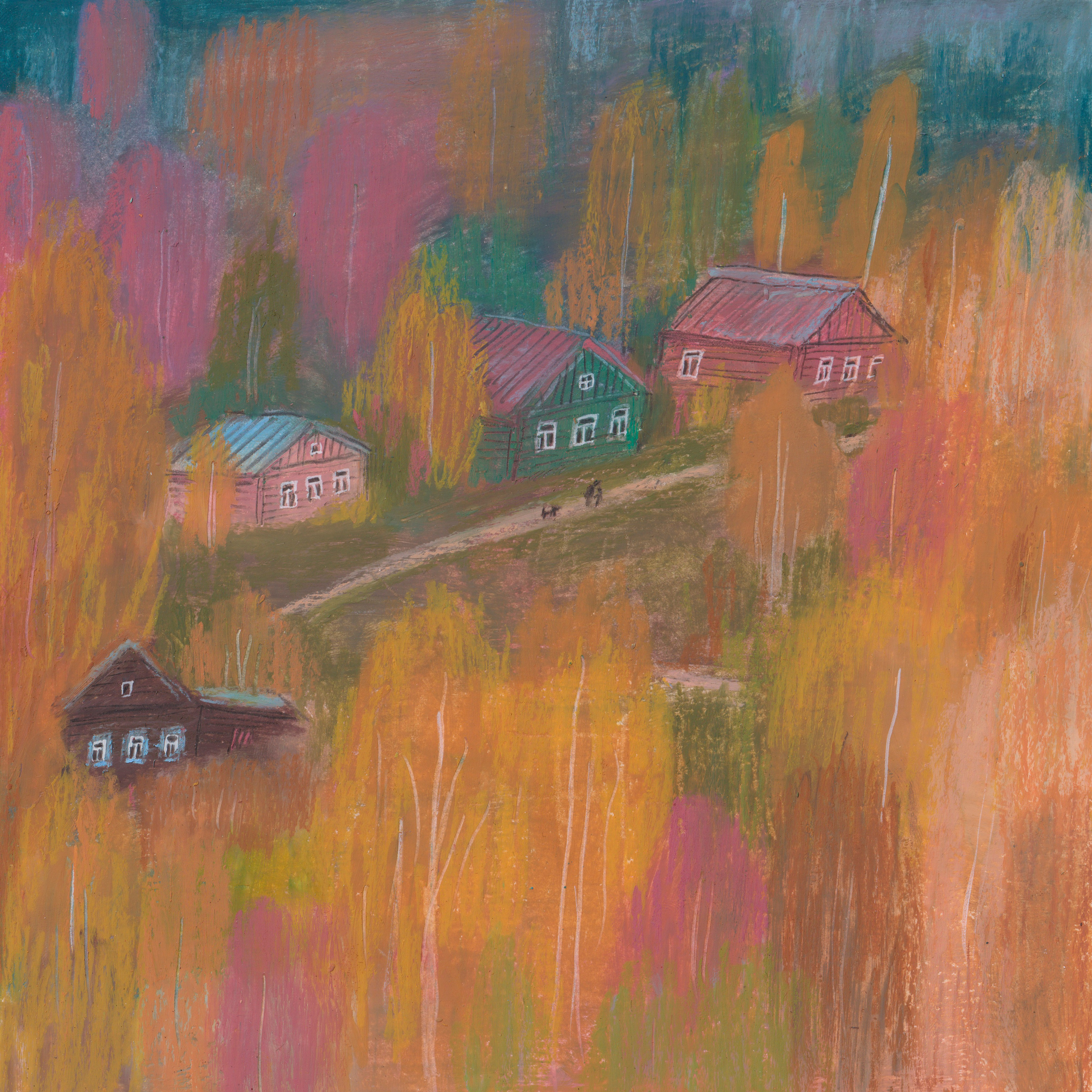 Пастель. Художник Карина Милосердова