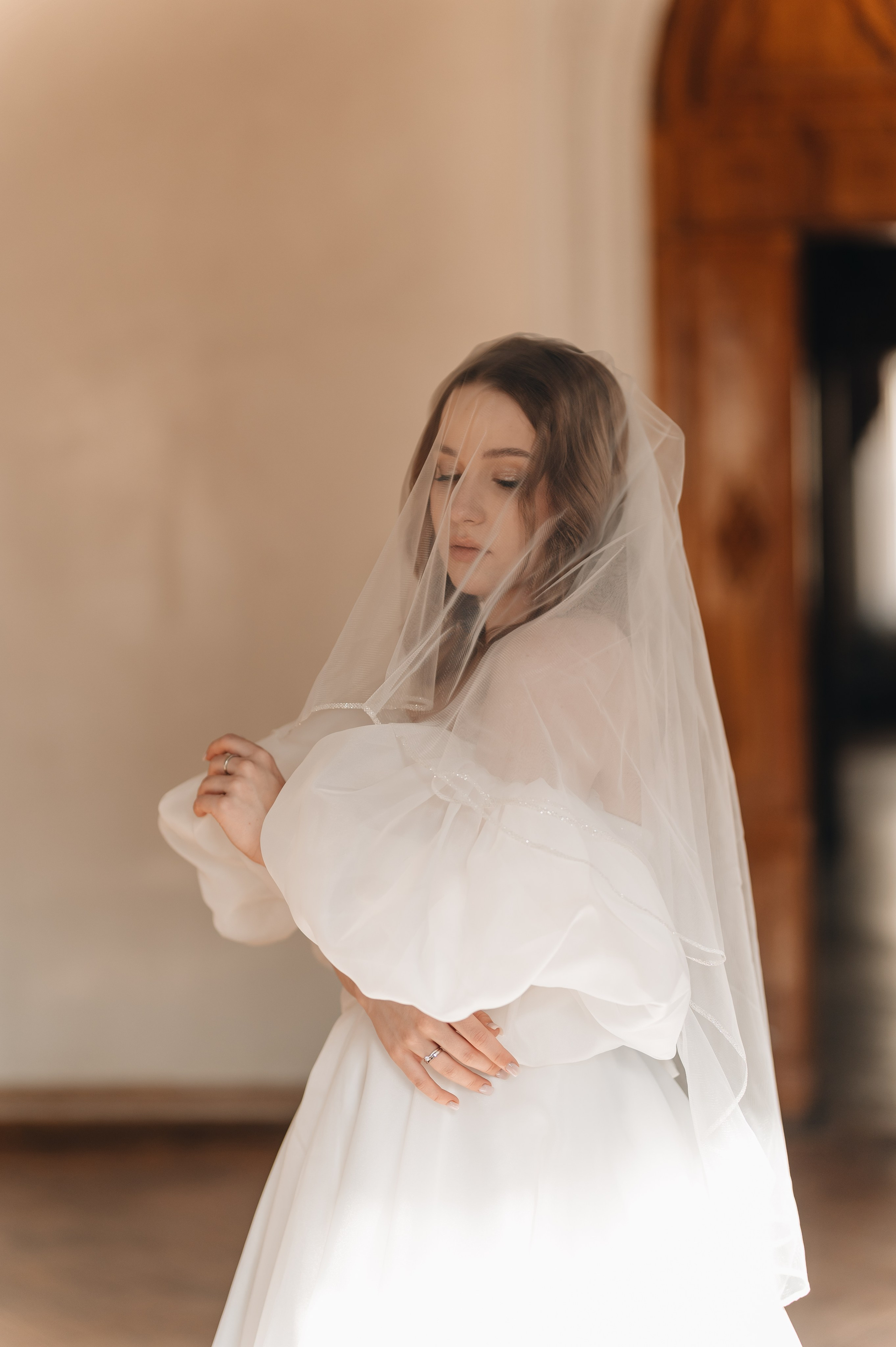 Свадебная фотосессия в библиотеке им. Пушкина. Портретный фотограф Москва Светлана Кашура