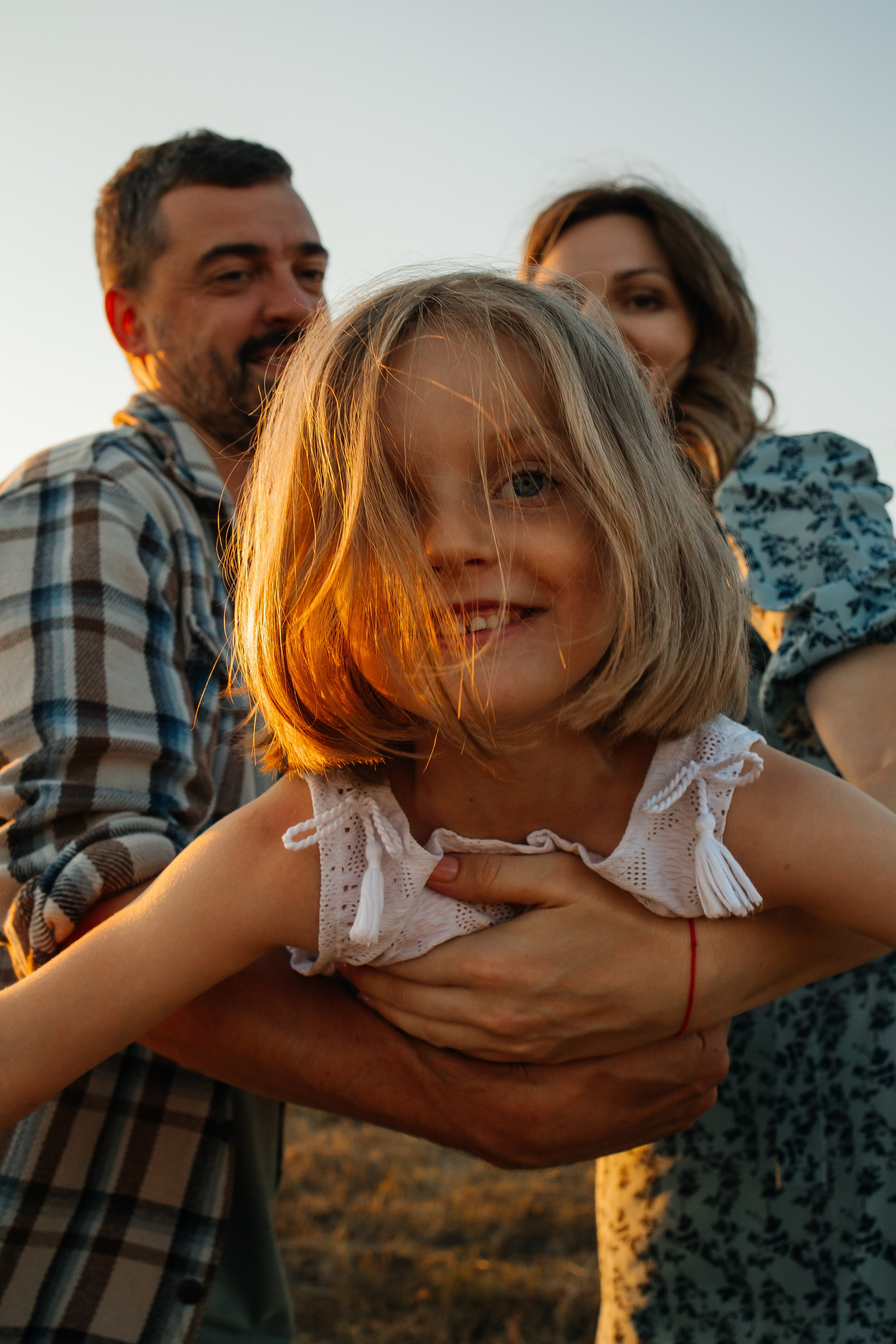 Александра, Артём и Ева