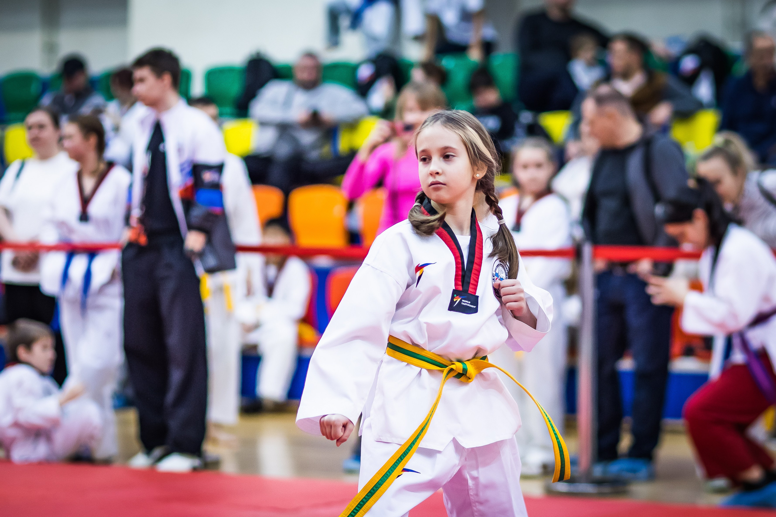 Турнир Федерации детского тхэквондо России по дисциплине ПХУМСЭ. Спортивный фотограф Максим Серегин