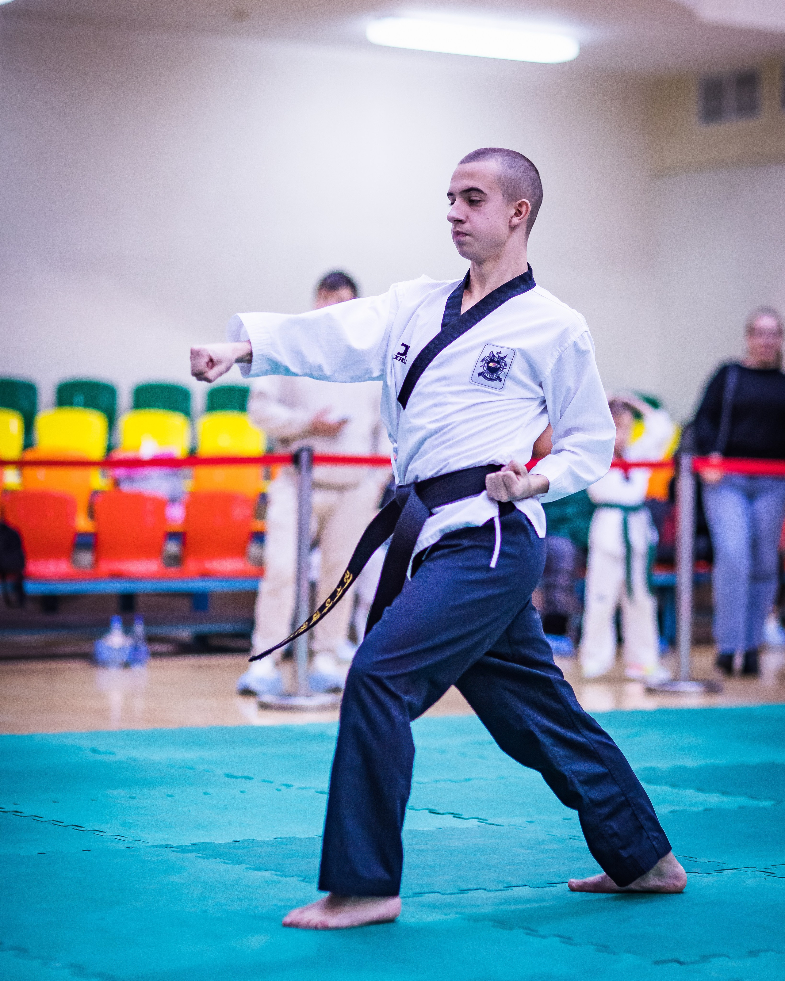 Турнир Федерации детского тхэквондо России по дисциплине ПХУМСЭ. Спортивный фотограф Максим Серегин