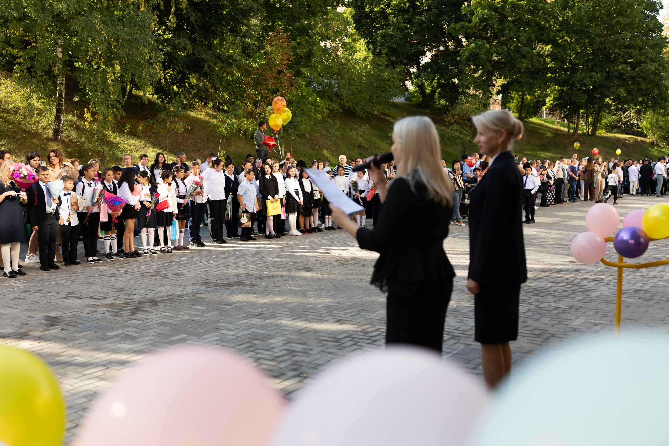 Линейка 1 сентября. Профессиональный Фотограф в Москве Андрей Славнов