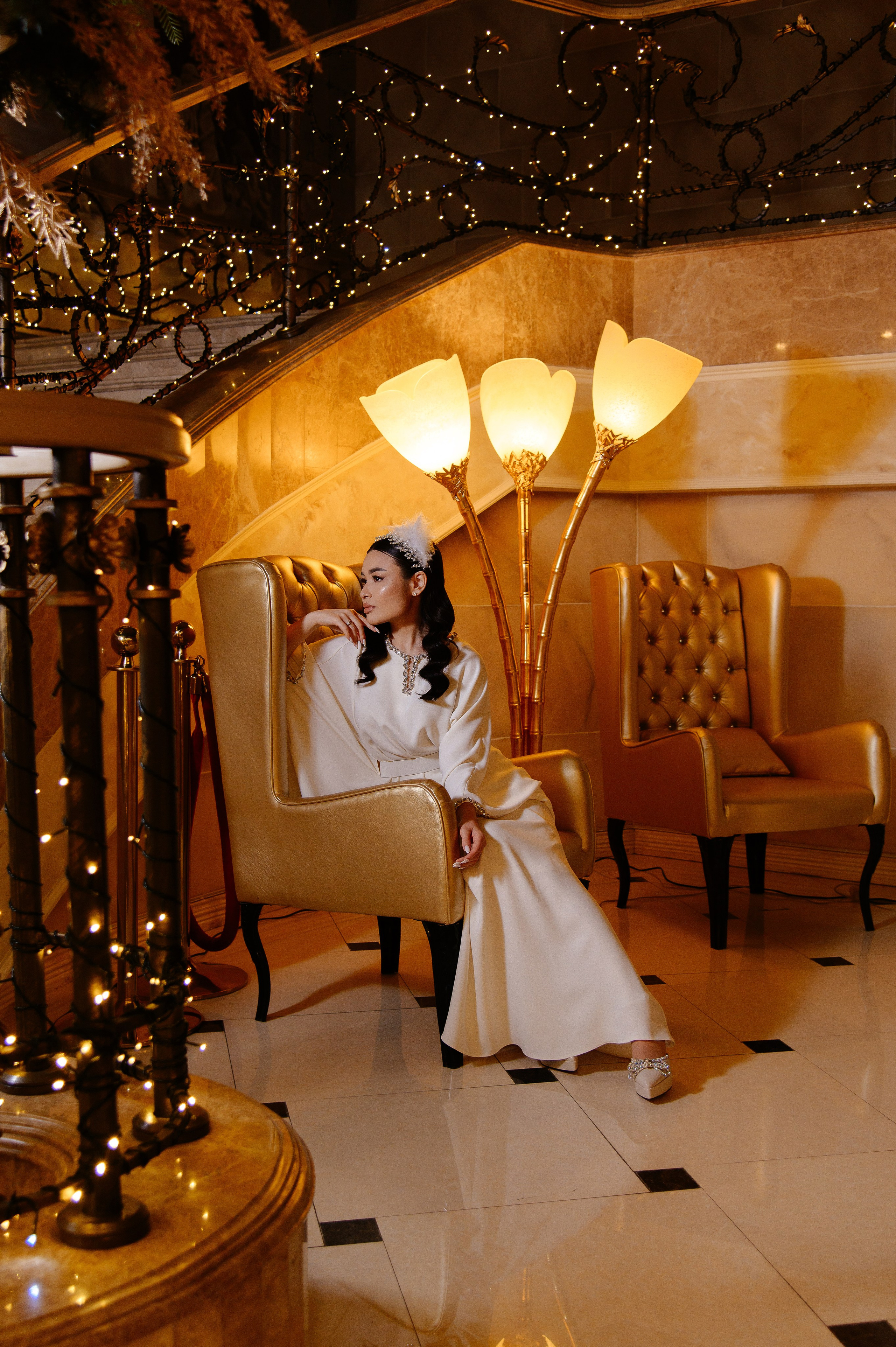 Камила — Сырга салу в Аристе (Караганда). Свадебный фотограф Караганда