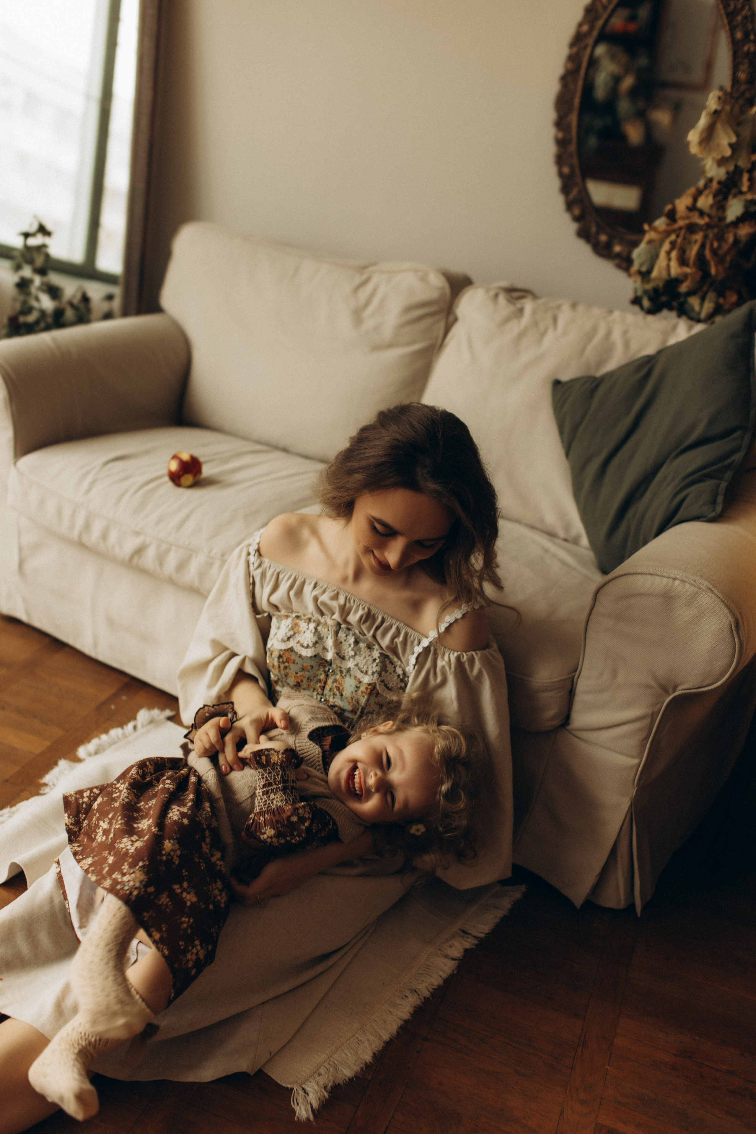 Оля и Амелия. Семейный фотограф Анастасия Масленникова