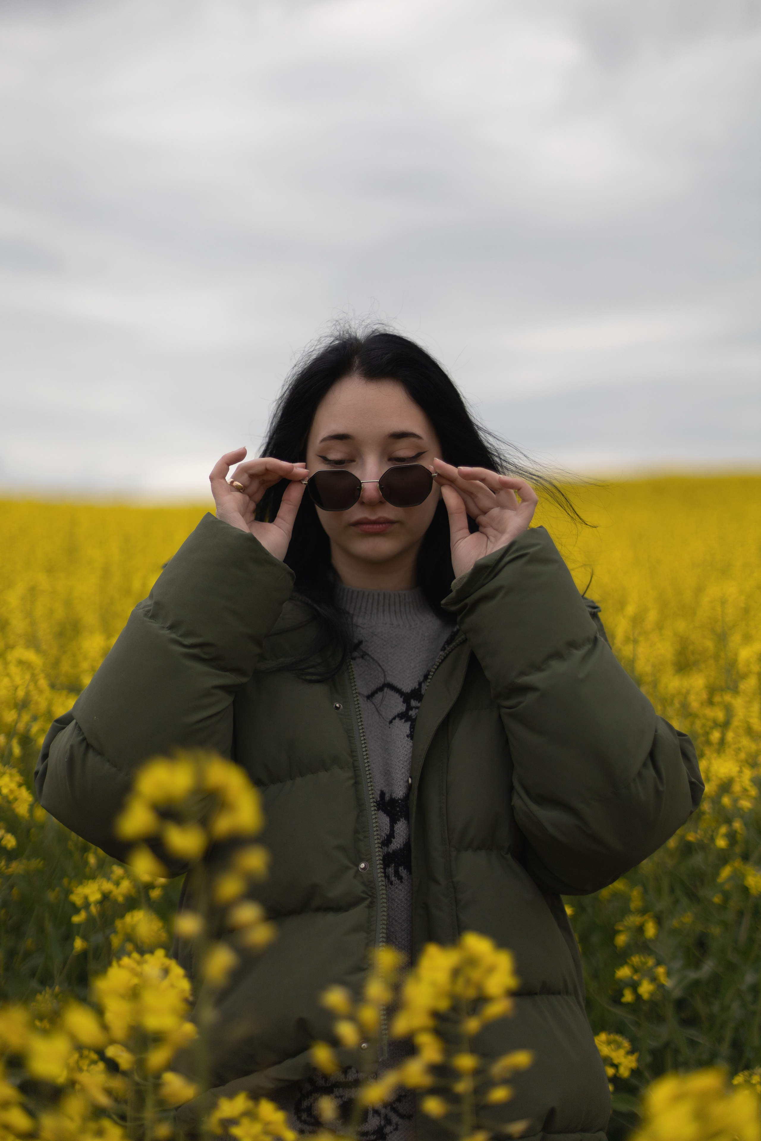 Полина Л — (Рапсовое поле). — Digital Noise —