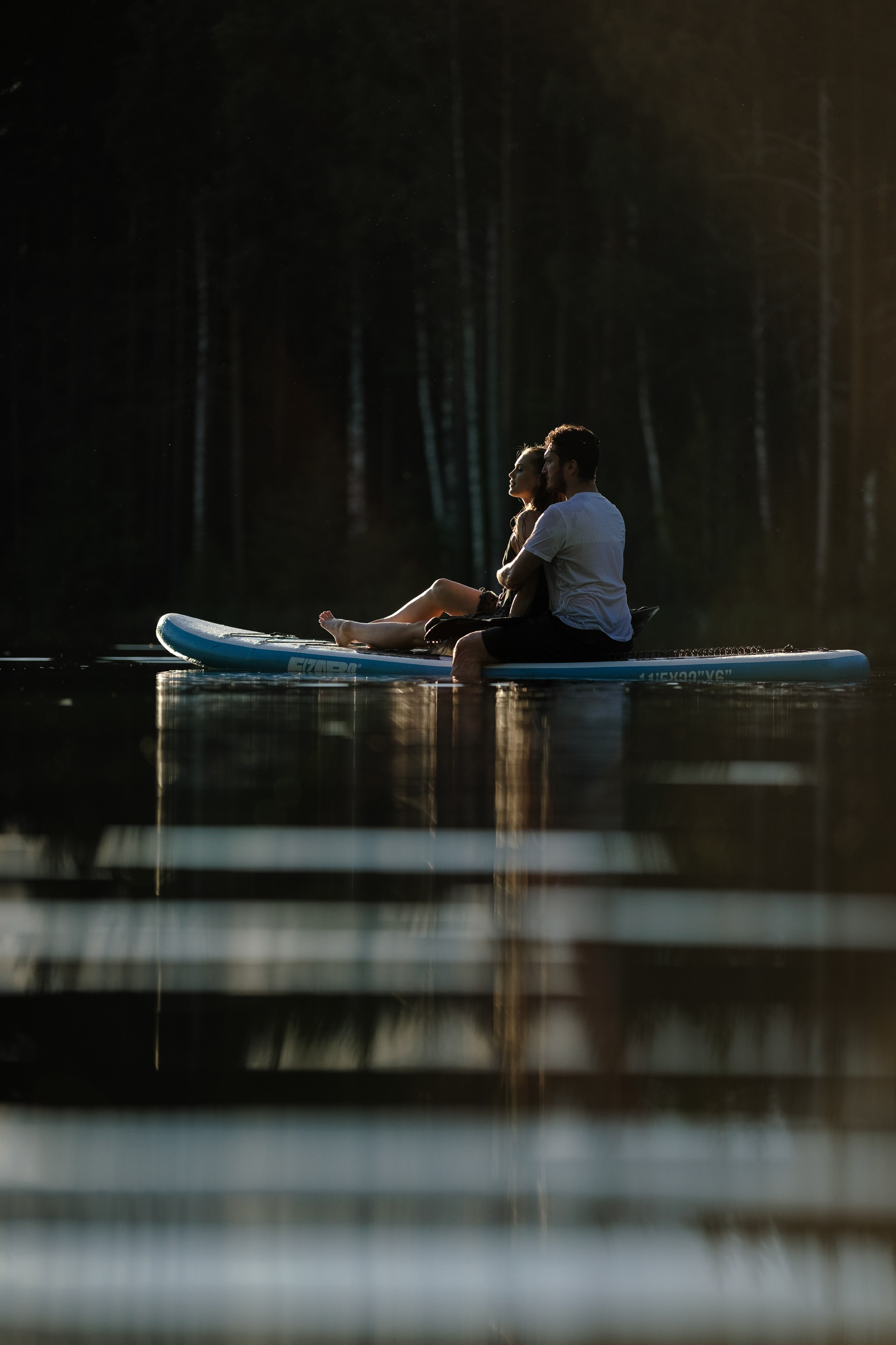 Петя и Лина, на сапах. Интерьерный фотограф и видеограф в Санкт-Петербурге Вадим Балбашевский