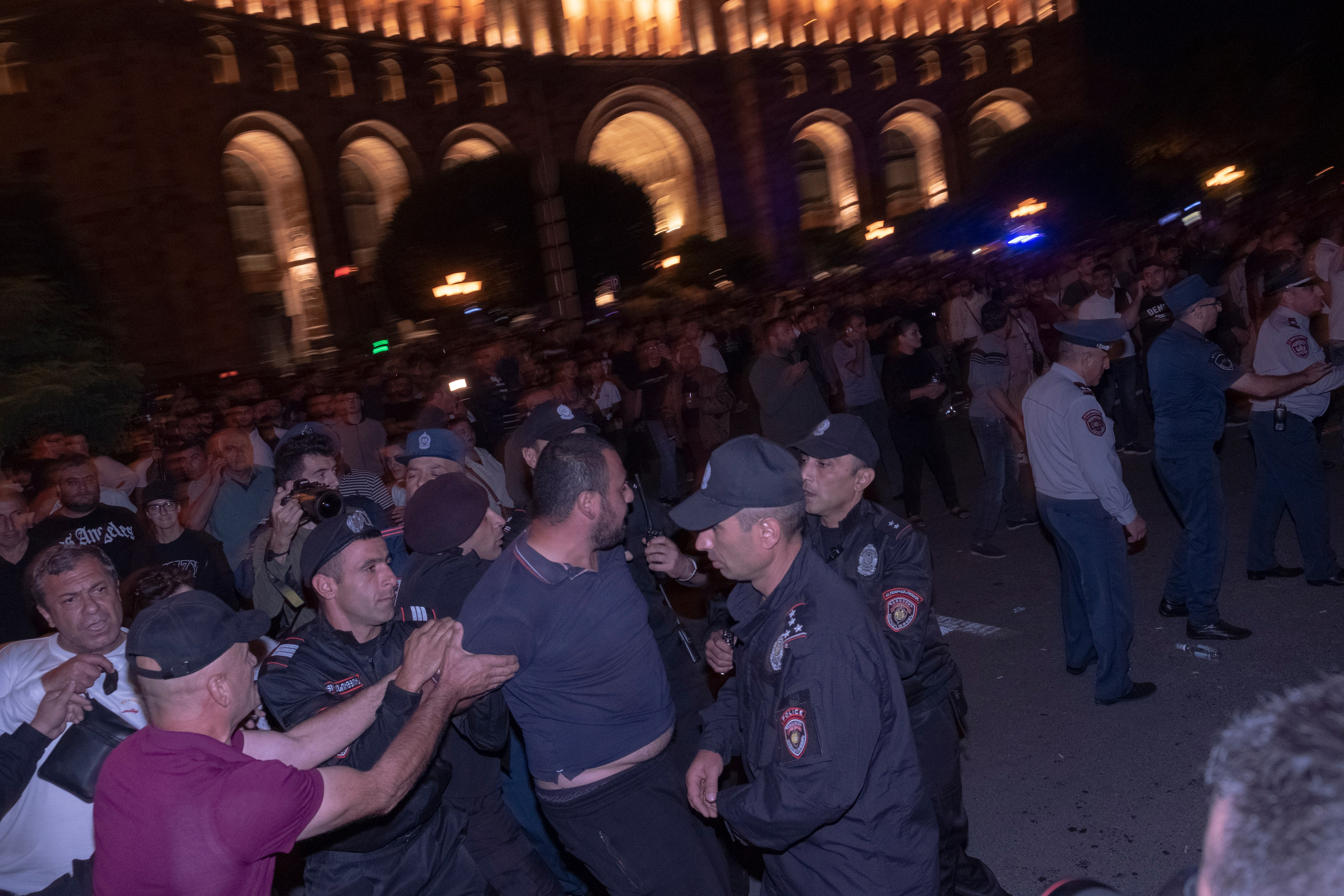 Protest rallies from Armenia. Kirillov Egor