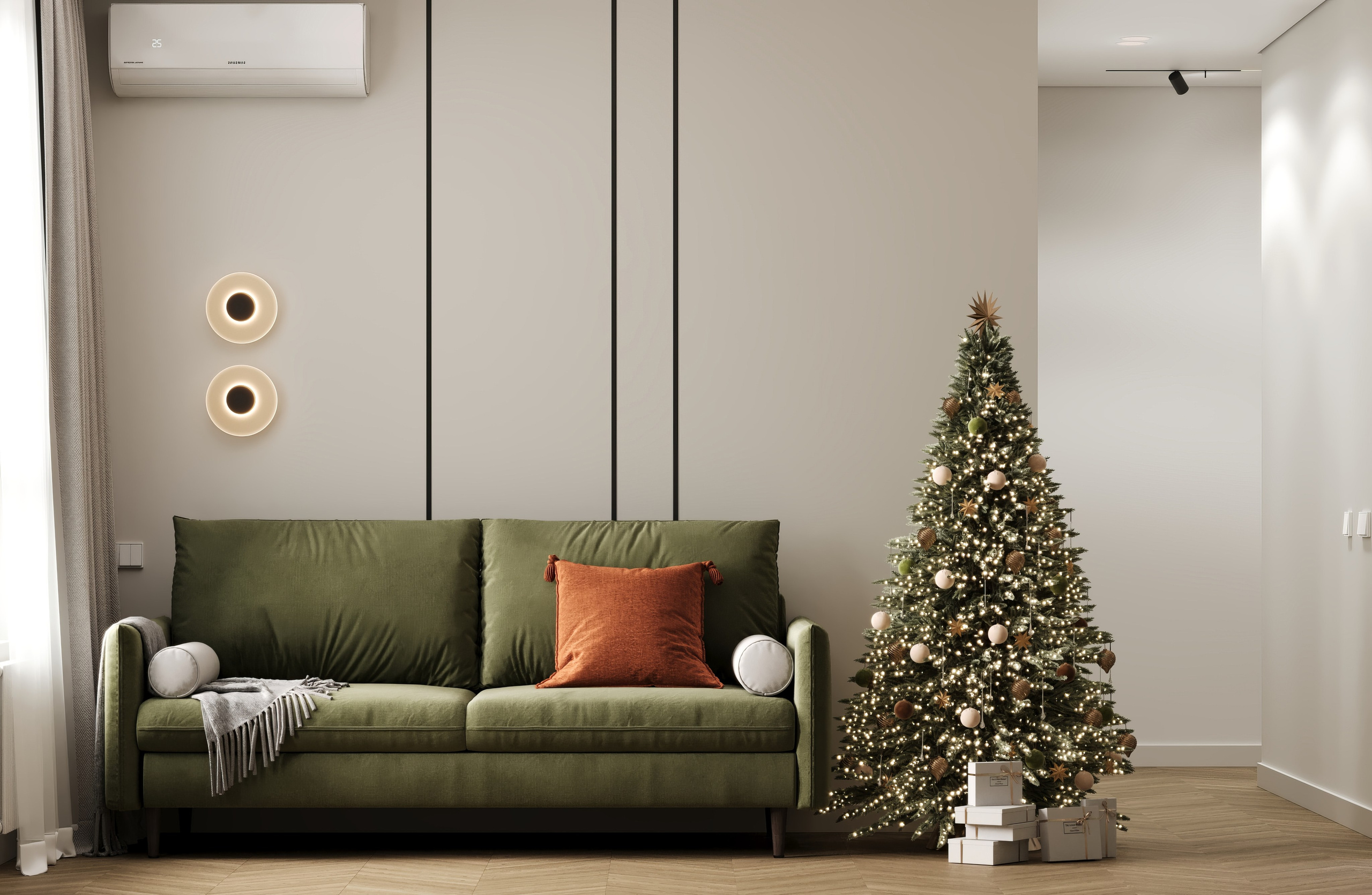 Визуализация квартиры ЖК Дзен-кварталы 70.2 m². Заказать 3d визуализацию интерьеров — Дарья Веденёва