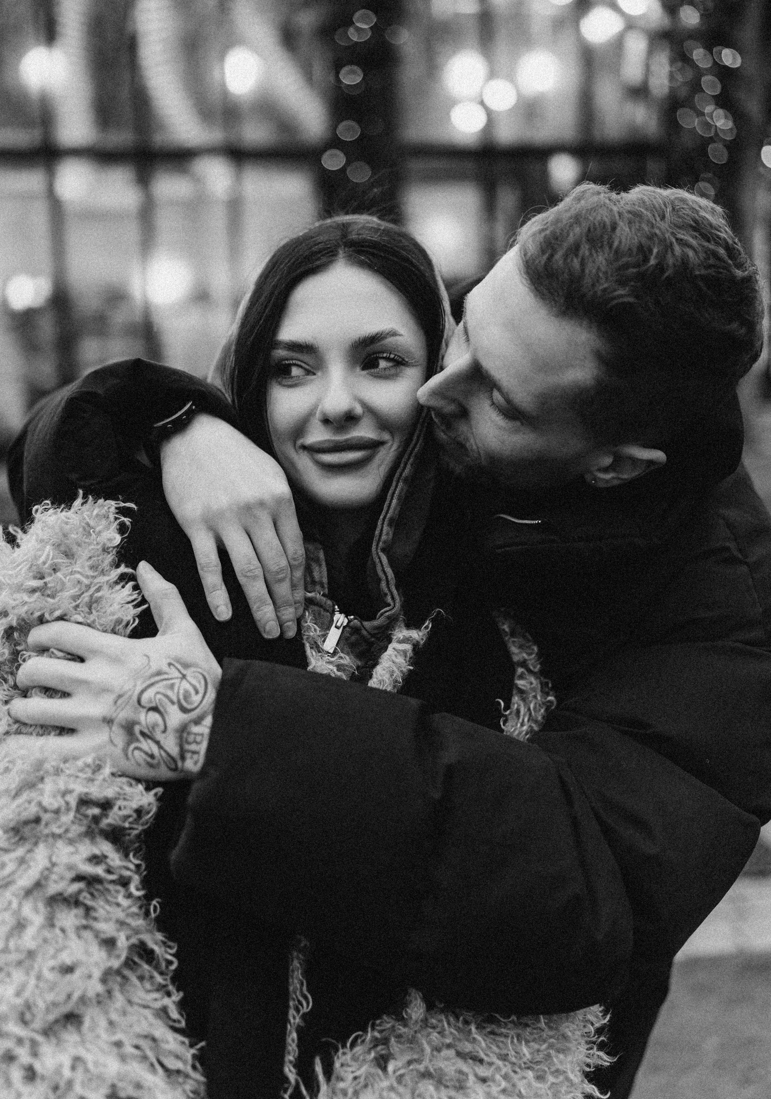 Парная фотосессия на катке. Федосова Елизавета - фотограф Санкт-Петербург. Фотосессия Новая Голландия.