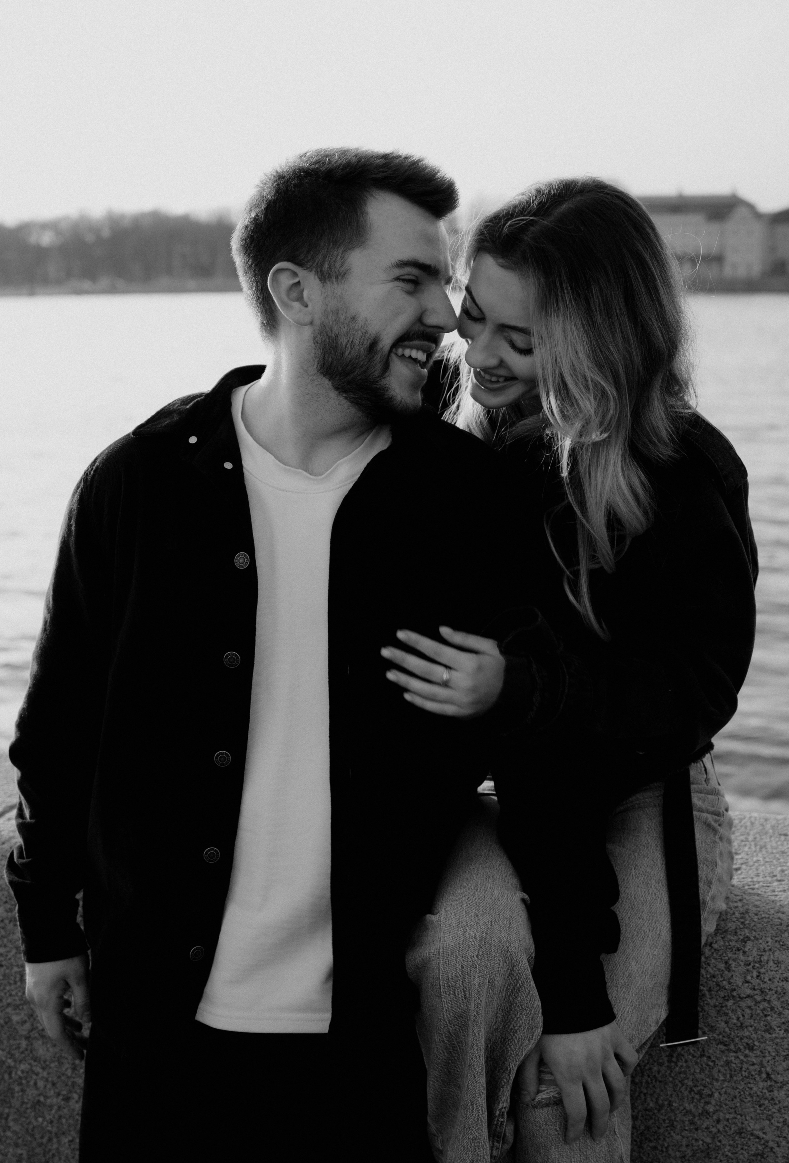 Фотосессия love-story в Санкт-Петербурге. Прогулочная фотосессия для пары.