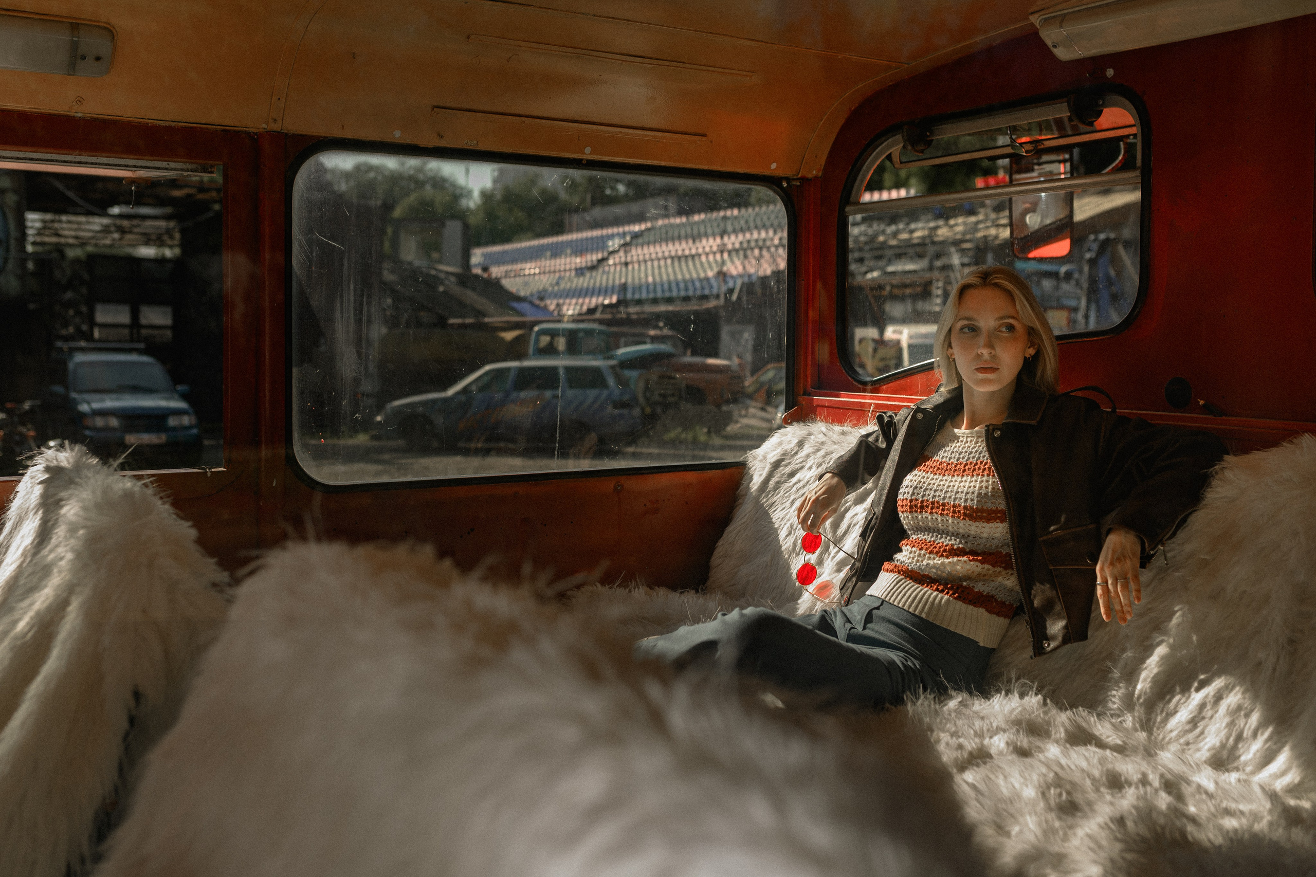 Актриса Александра Хабина. Фотограф Сергей Белов | Москва