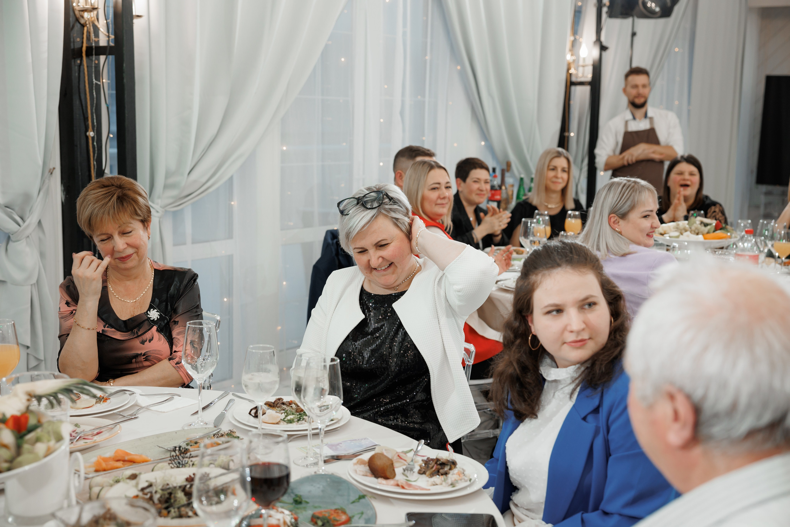 Юбилей, ресторан «Барский», усадьба «Гребнево». Свадебный и репортажный фотограф (Москва, Королев и другие)