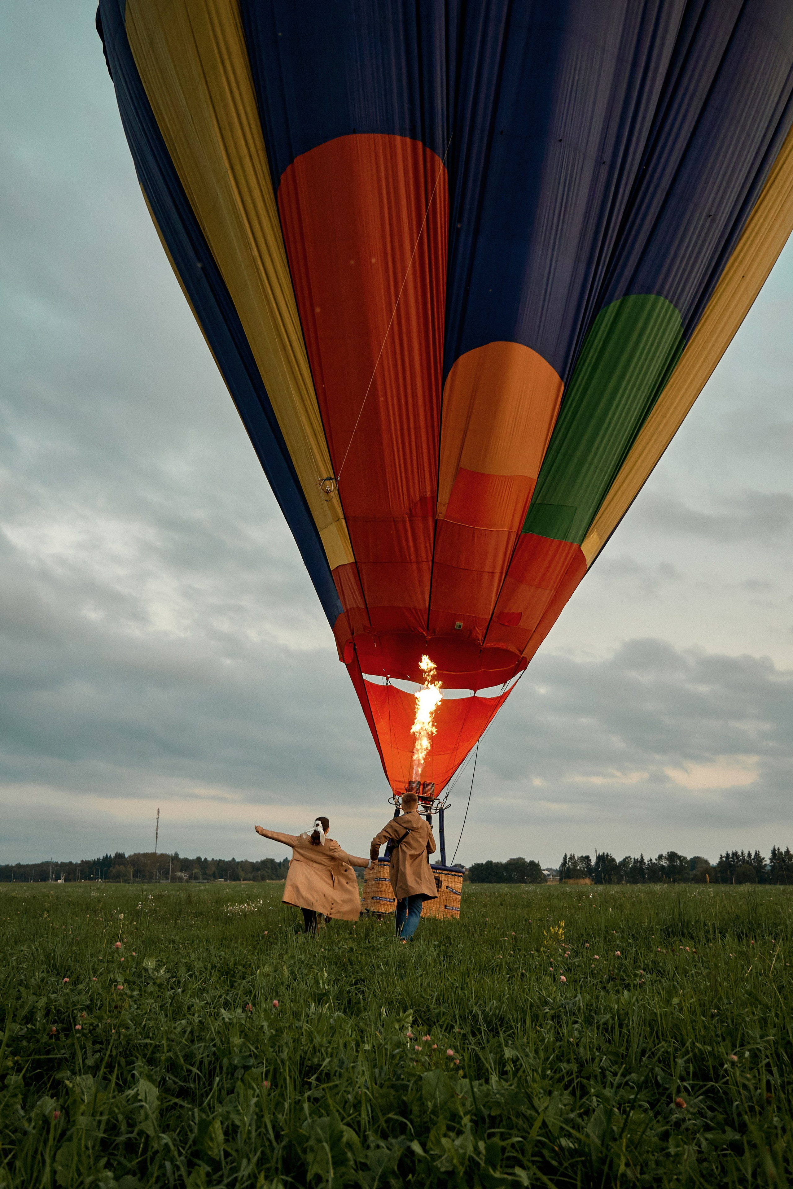 Максим & Мария воздушный шар. Фотограф в Санкт-Петербурге Цуркан Алёна