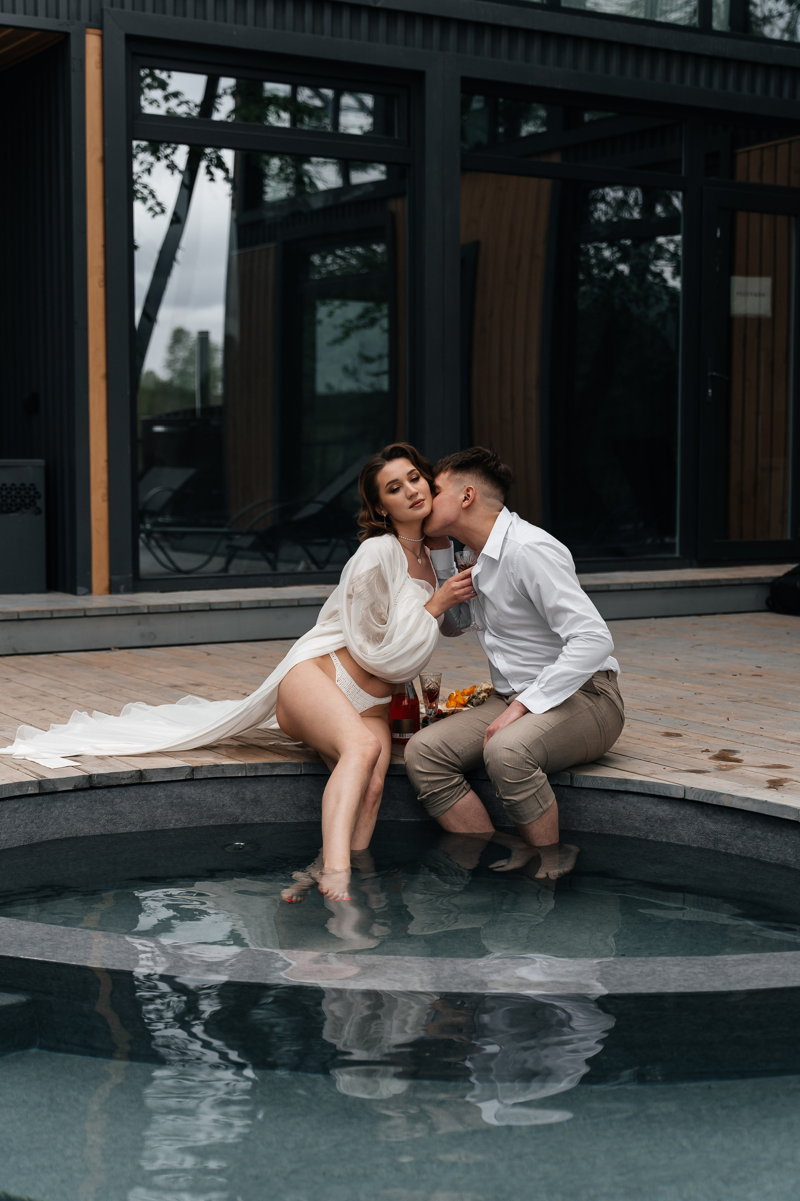 В загородном клубе "Утрау"