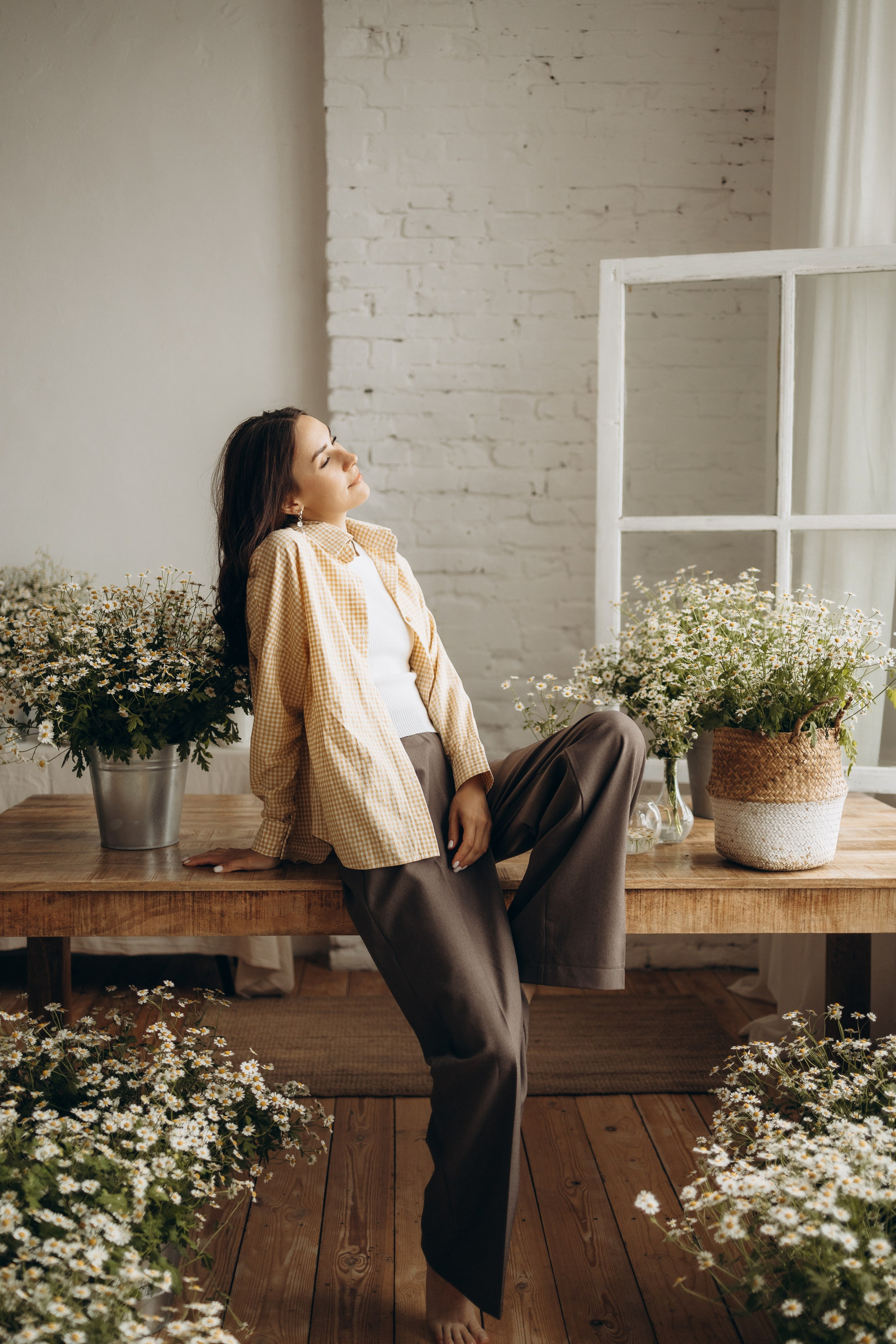 Вика ромашки. Самый теплый фотограф в Краснодаре Рябоконь Ксения