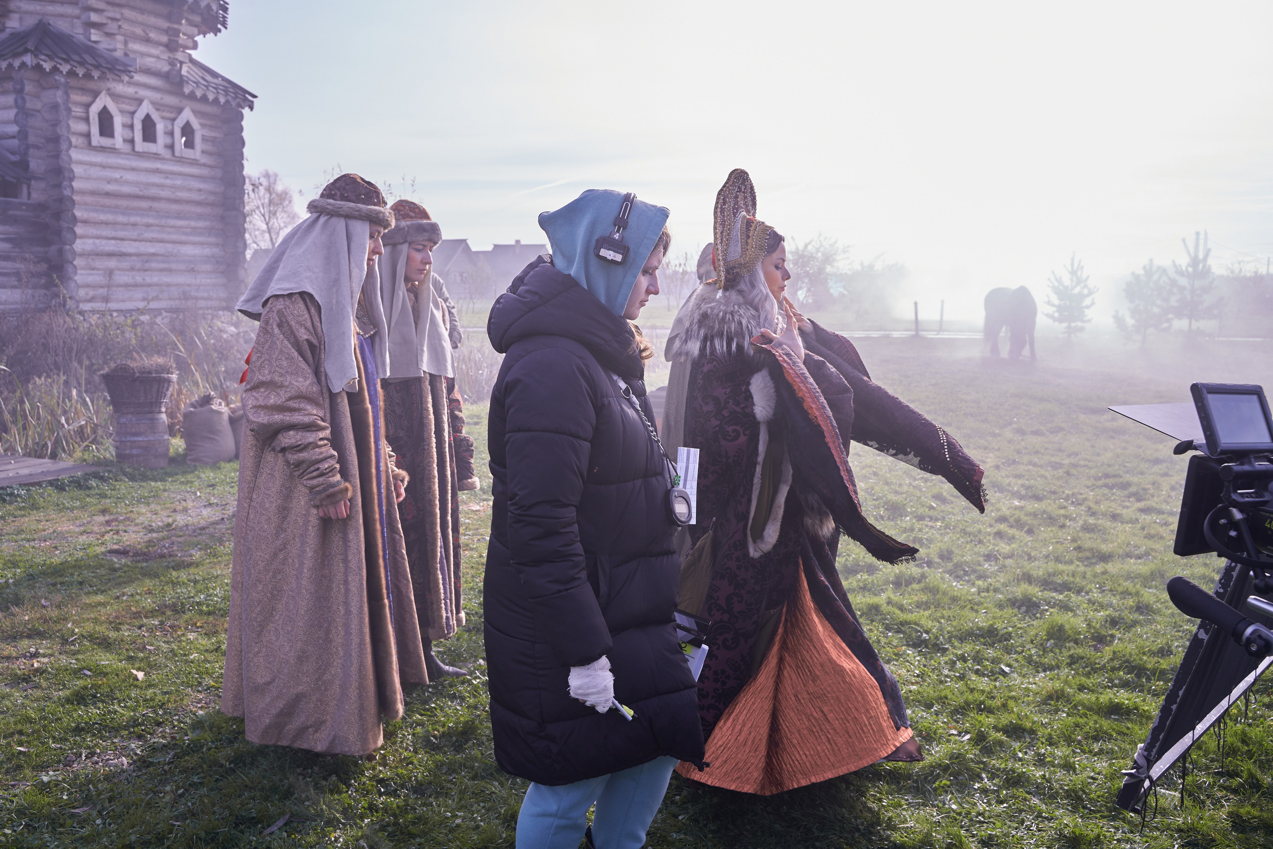 Бекстейдж съемки сериала. Krasnopoliophoto