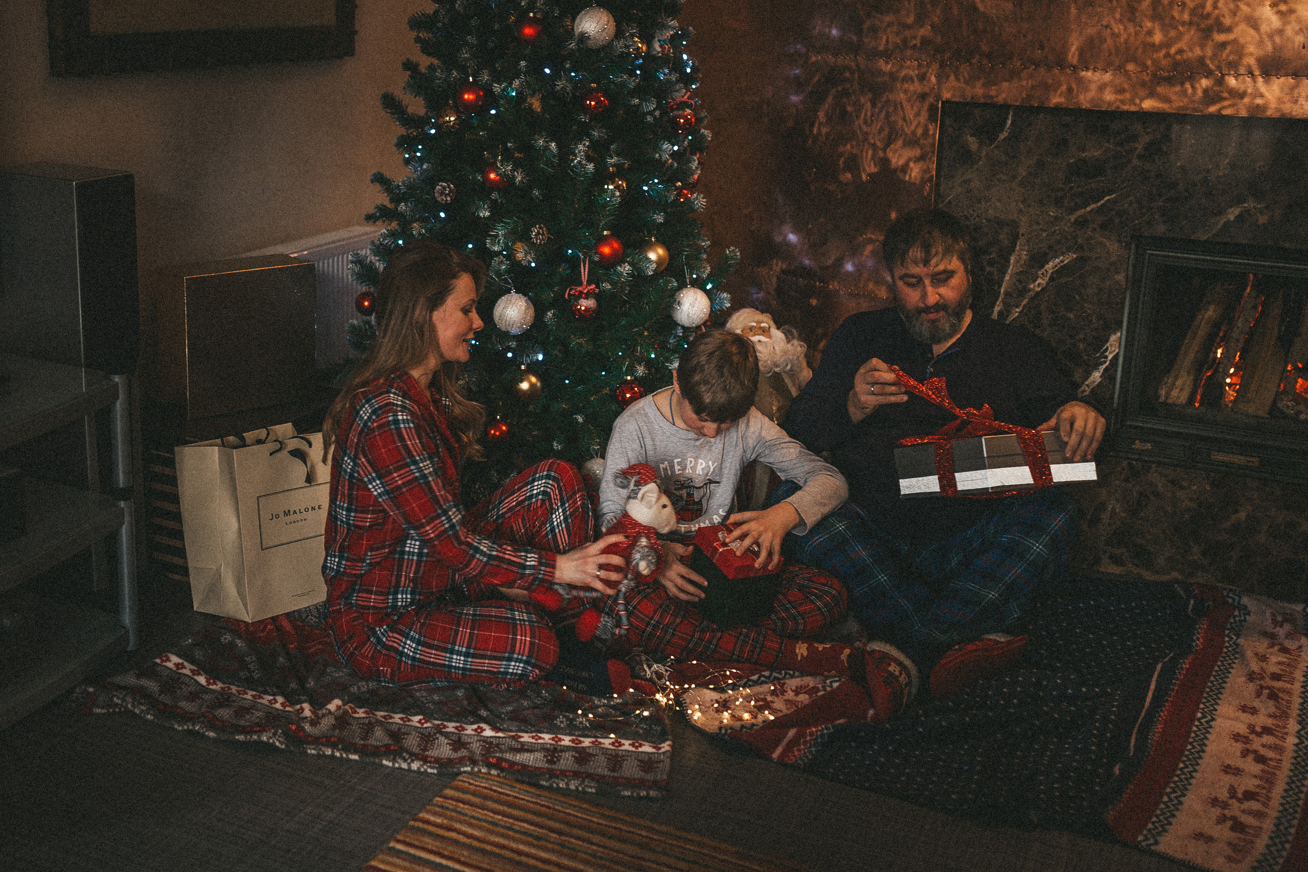 Рождественская семейная история. Портретный фотограф Николаева Анна