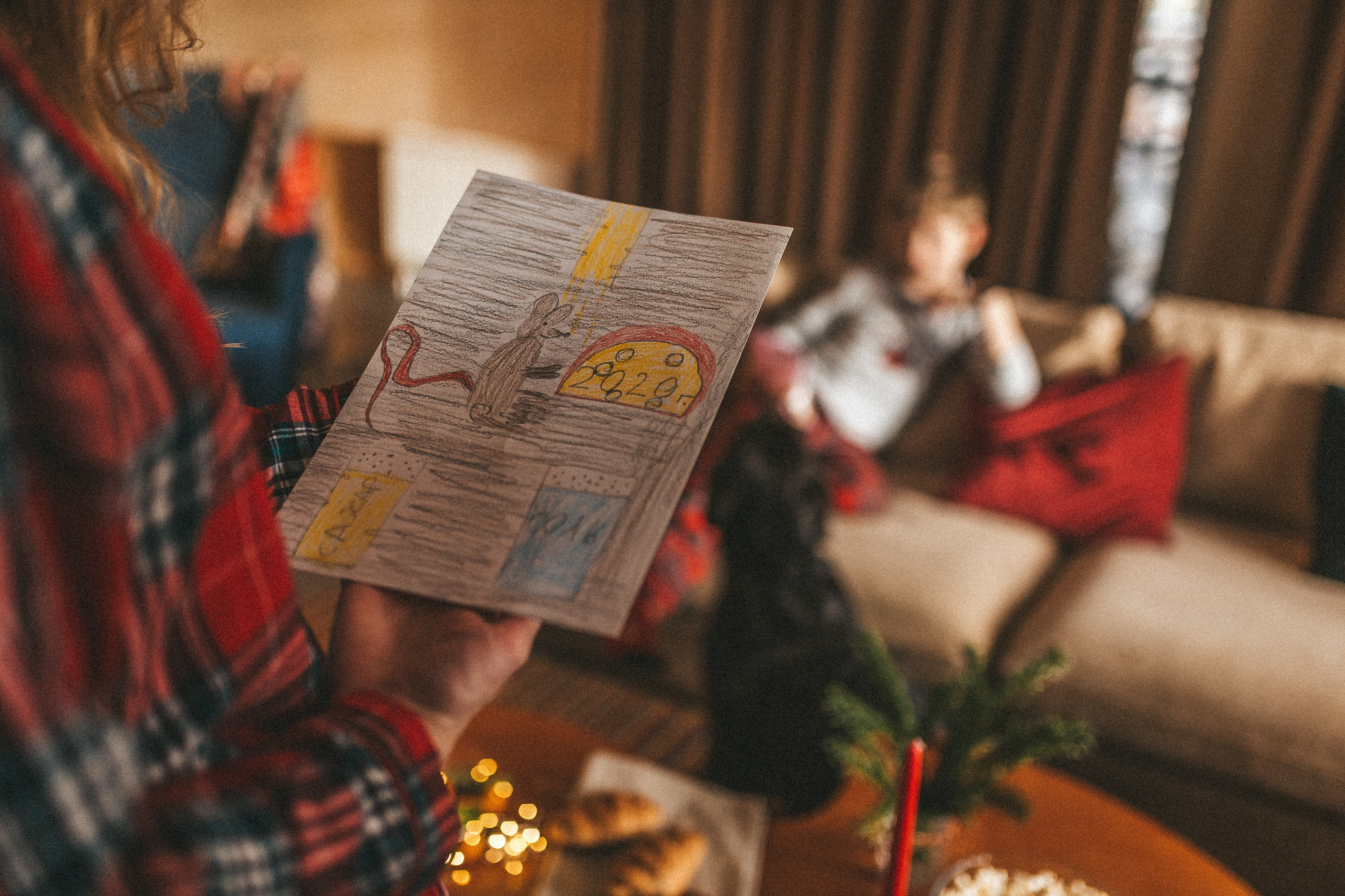 Рождественская семейная история. Портретный фотограф Николаева Анна