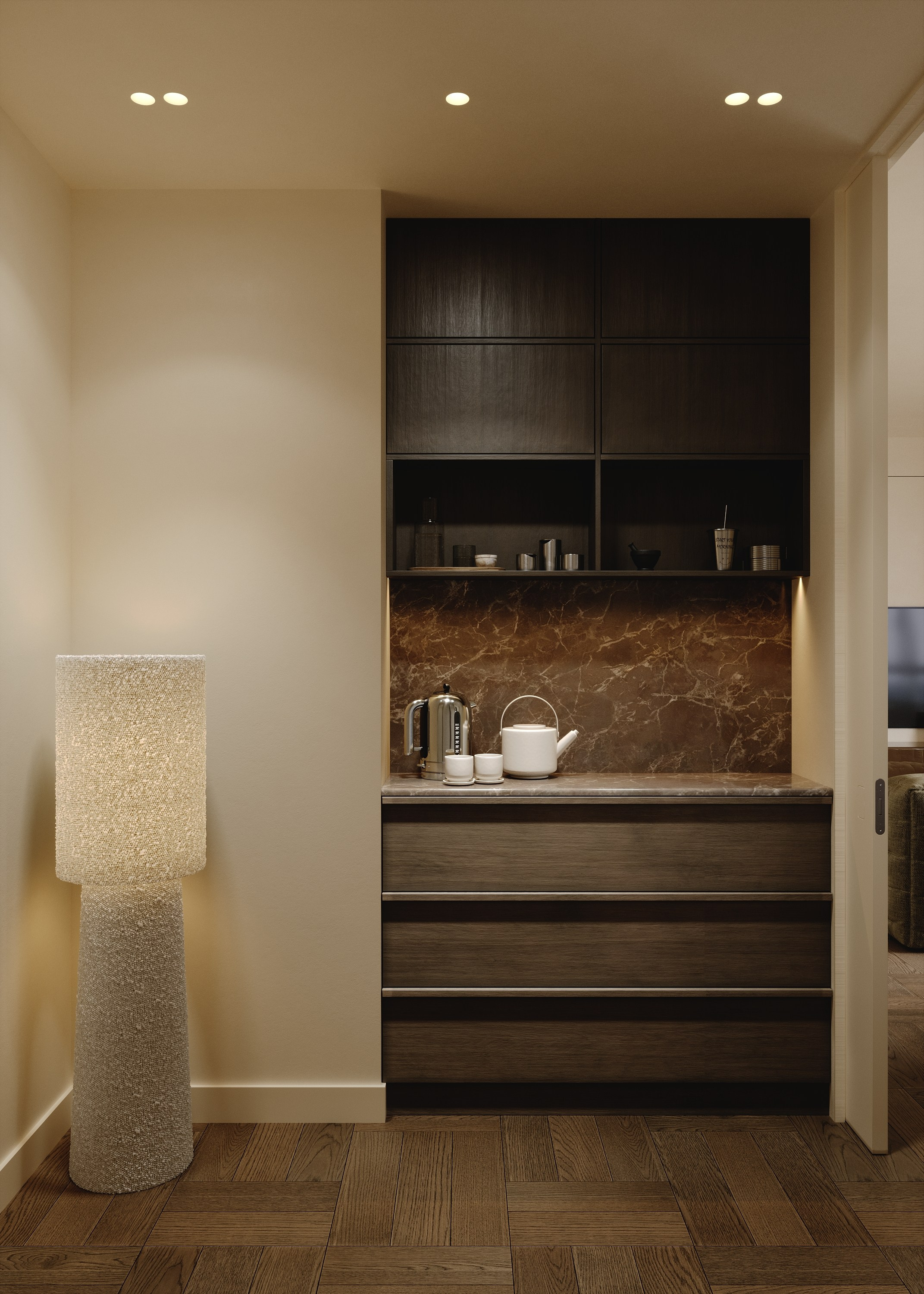 YANTAR APRTM. KWITE INTERIOR. Студия дизайна