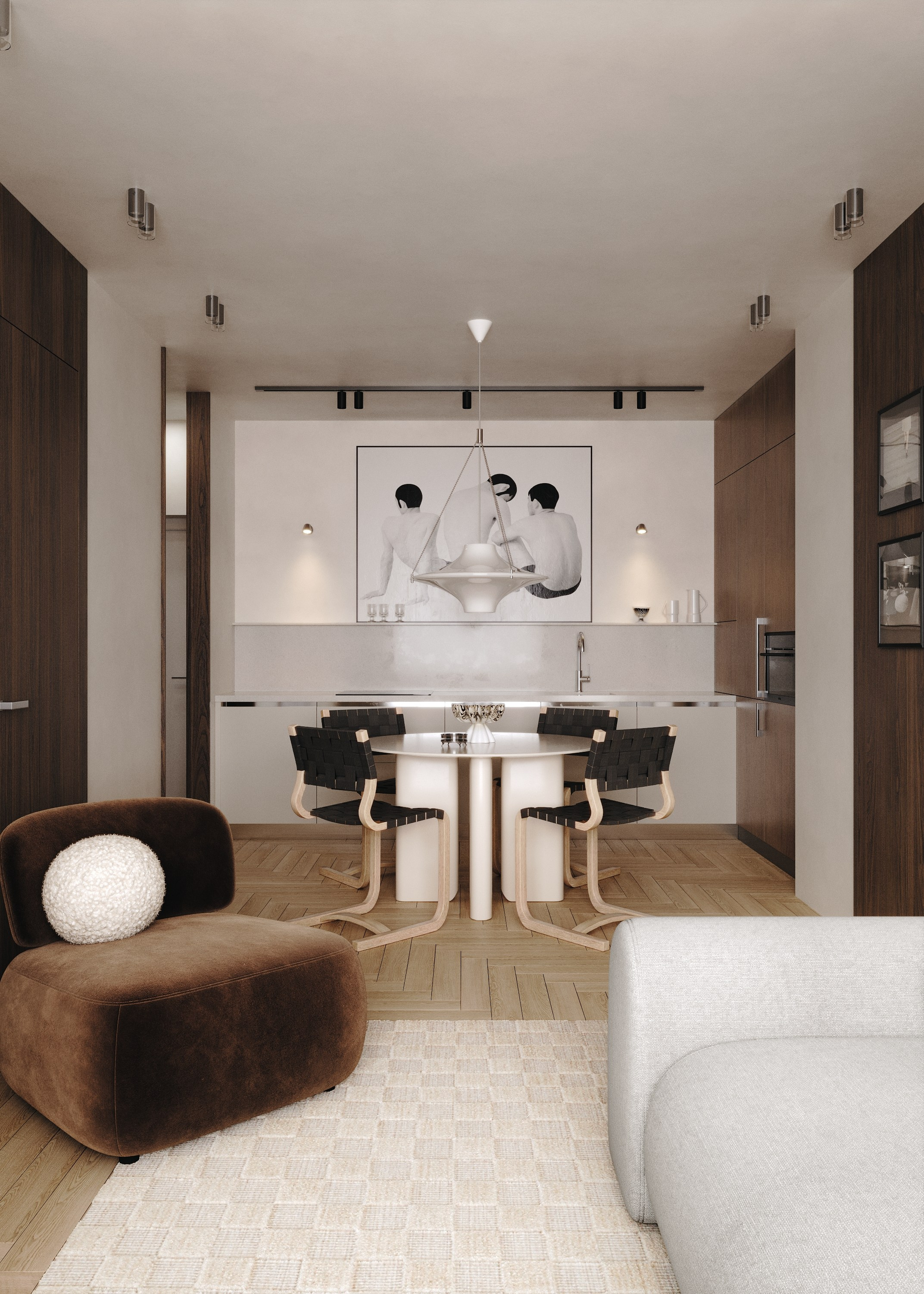 NEWPITER APRTM. KWITE INTERIOR. Студия дизайна