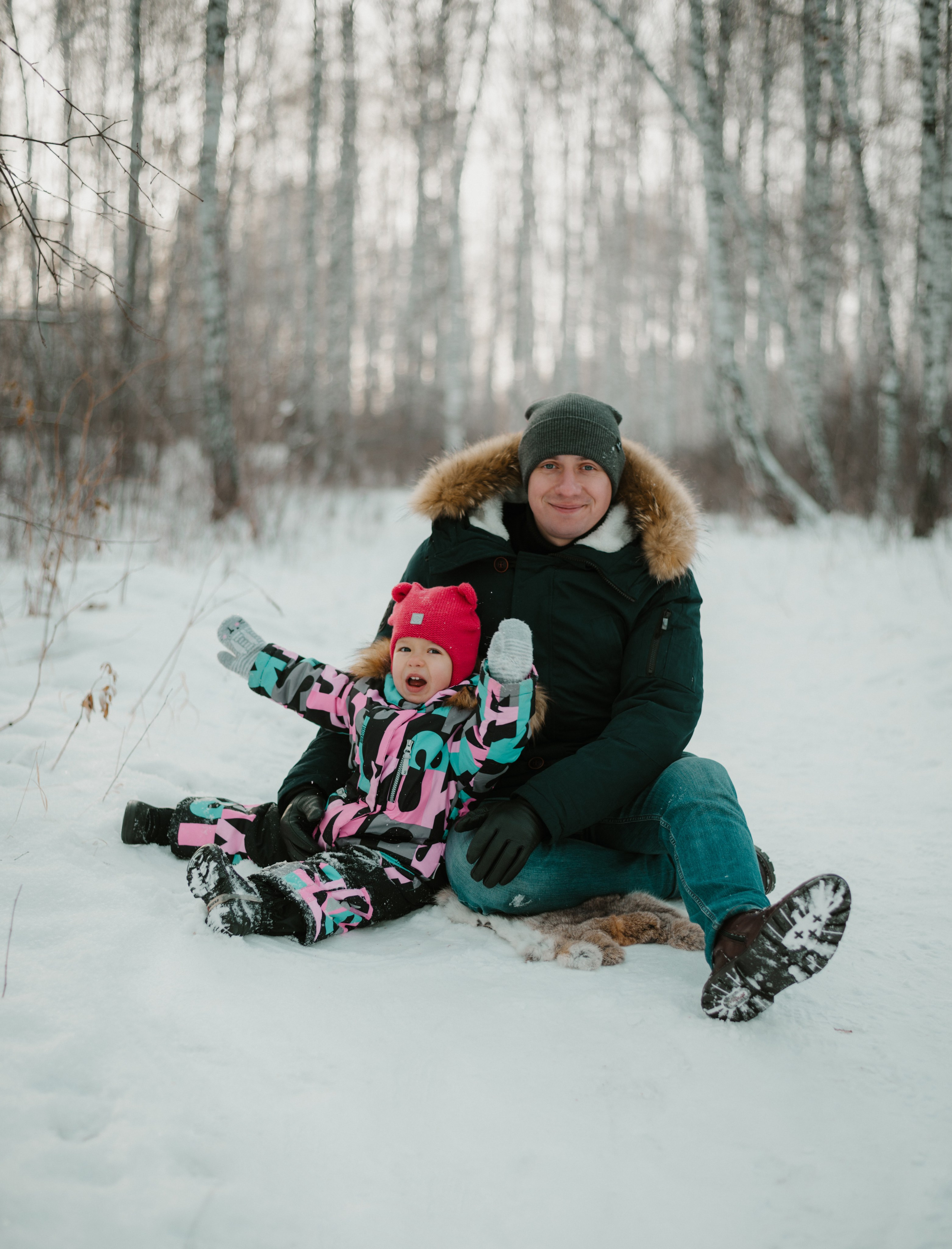 Прогулочная семейная фотосессия
