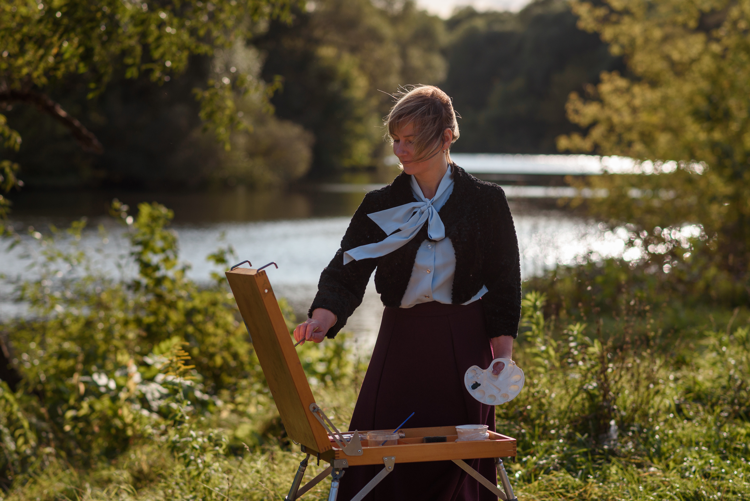 Ольга — фотосессия в Дворянском гнезде. Фотографы в Орле Шестопаловы Юлия и Юрий