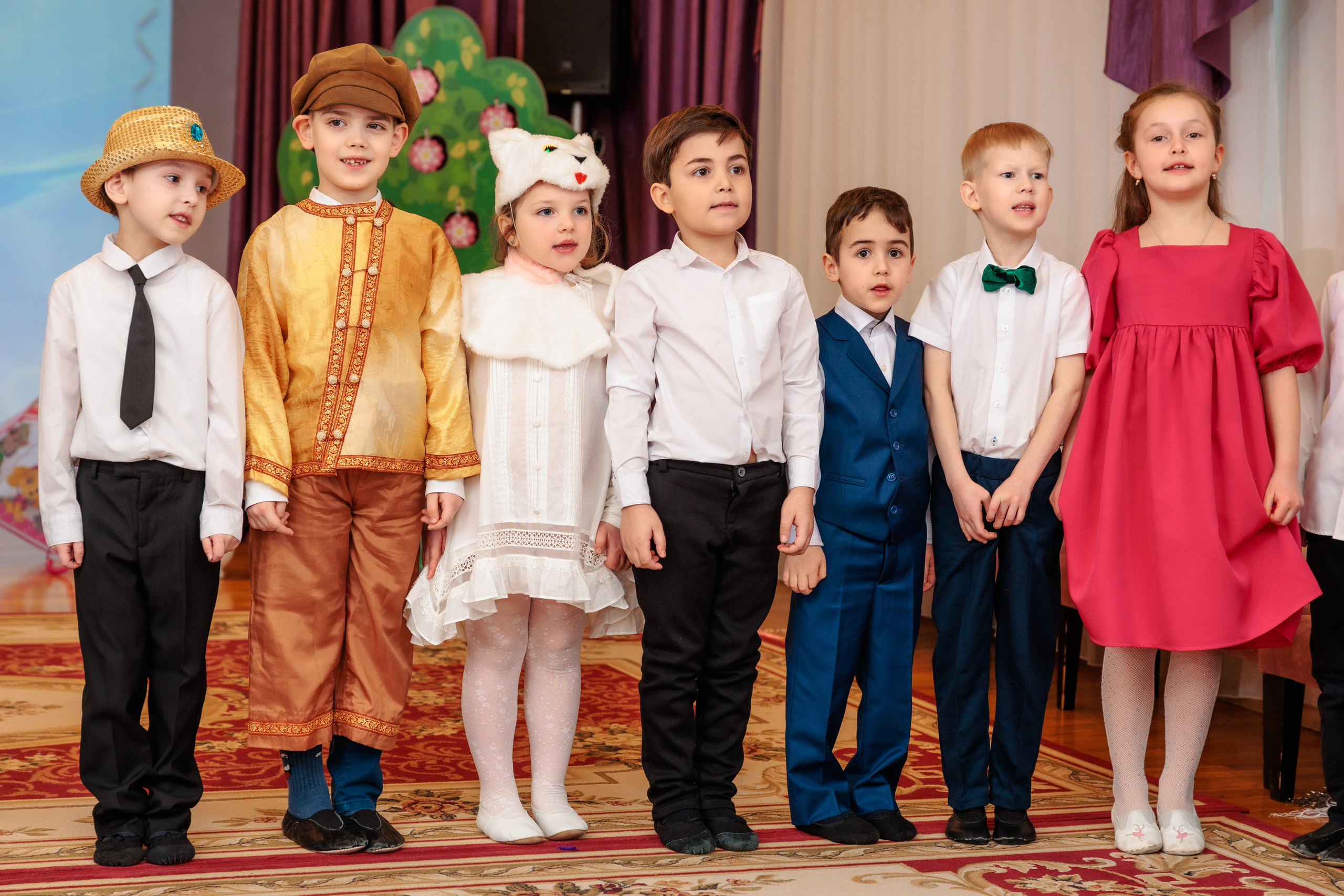 Фотосъёмка выпускного утренника в детском саду. Выпускные альбомы в Москве фотограф Алина Пащук