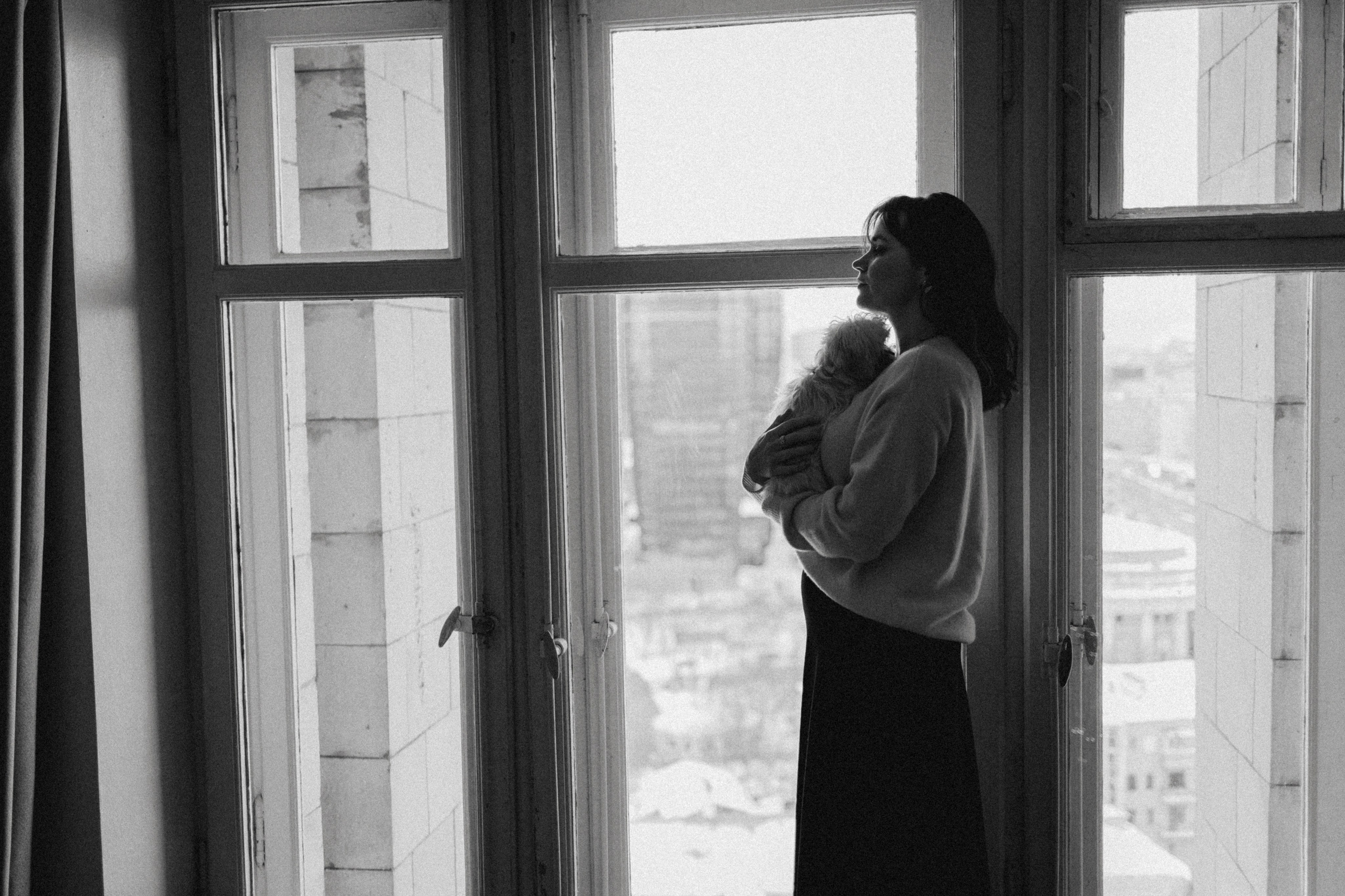 Оля и Бри. Фотораф — анималист Мария Шистка