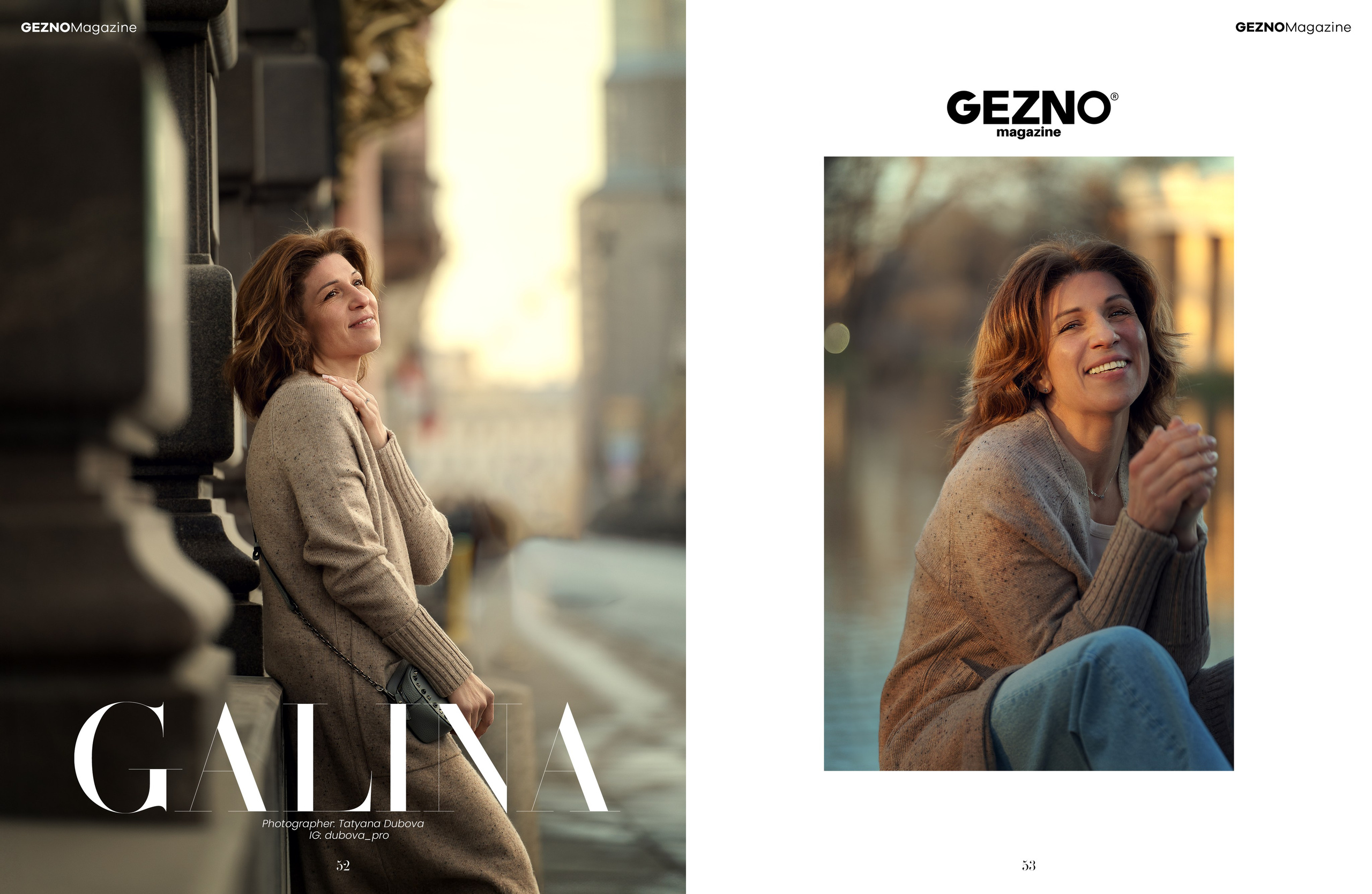 Публикации в журналах. Портретный и семейный фотограф в Санкт-Петербурге Татьяна Дубова