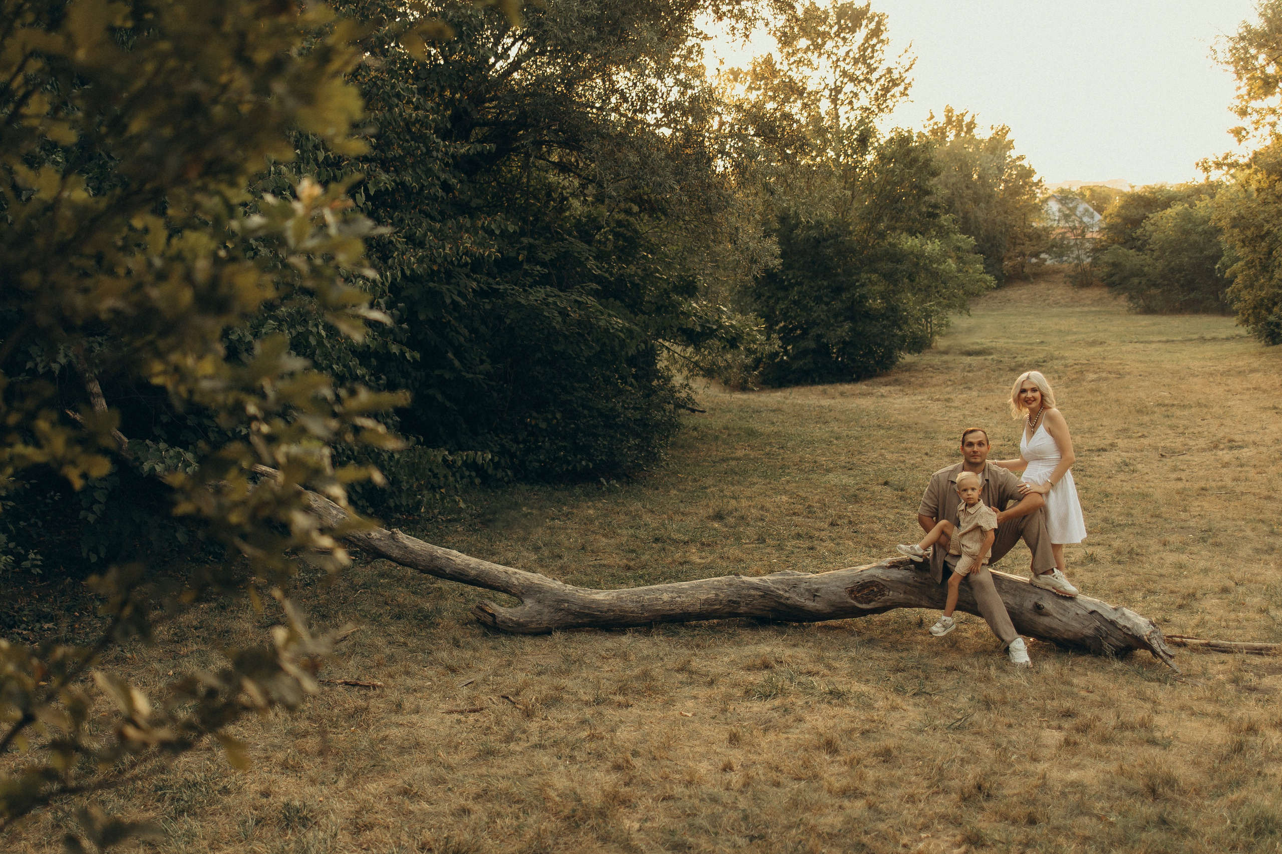 Андрей, Настя и Лев — дендрарий. Семейный фотограф в Краснодаре Храмова Анна