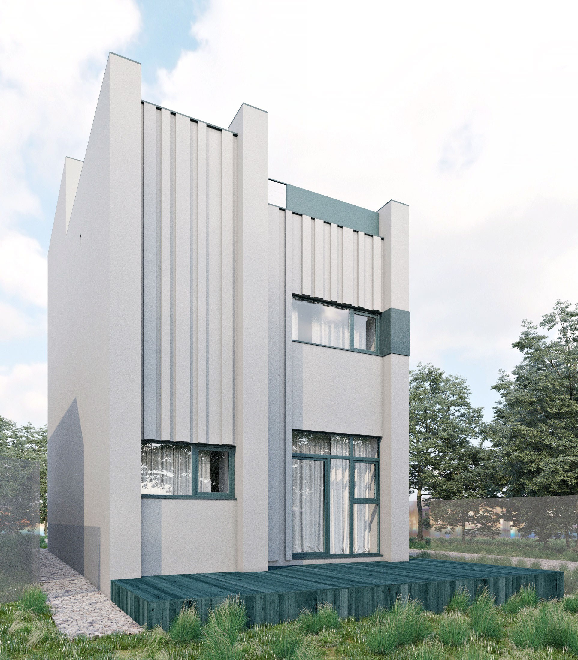 Wall_house. SAAS Селиванов Алексей Архитектурная Студия