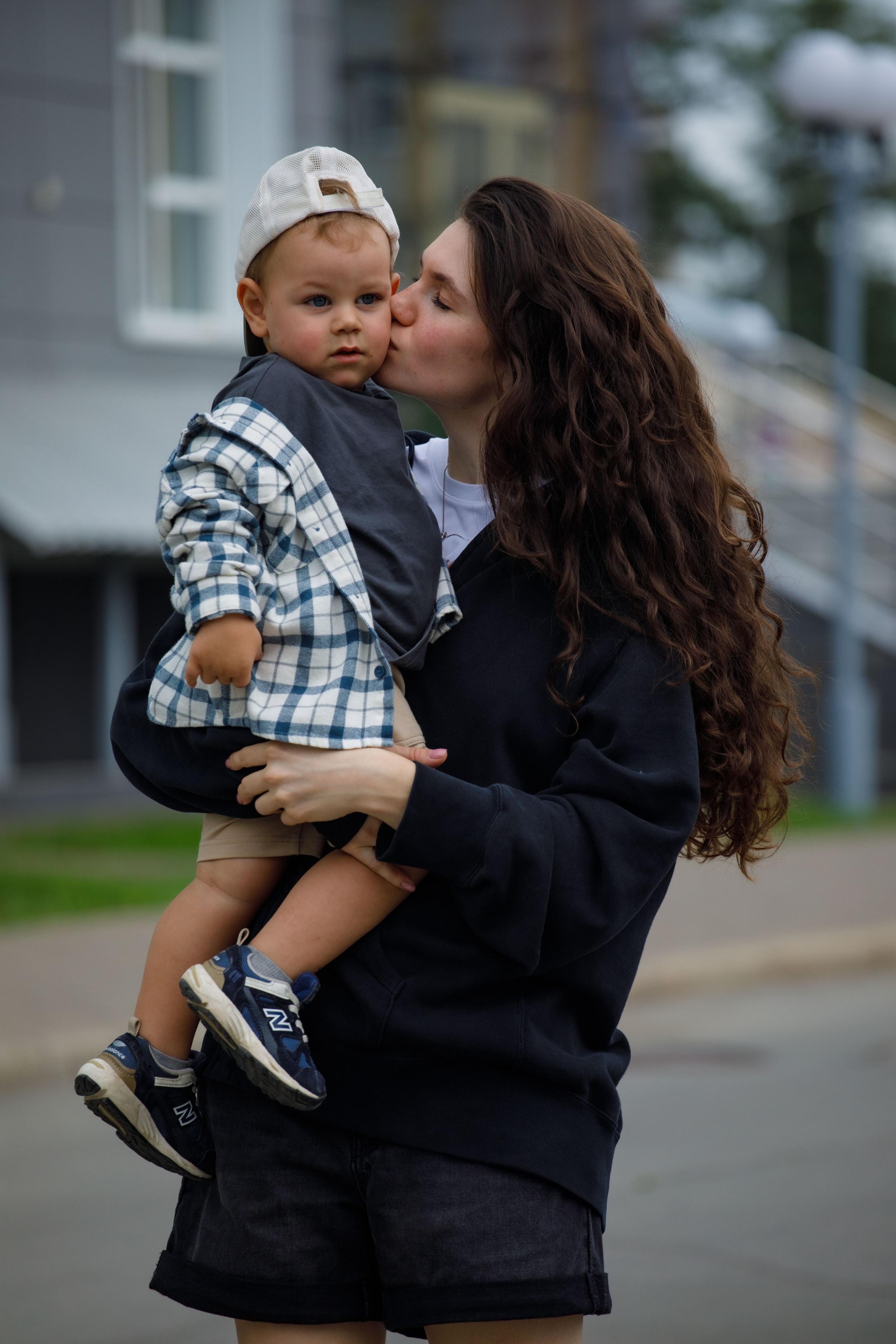 Семья Скуратовой Аделины в городе. Фотограф Екатерина Козловская