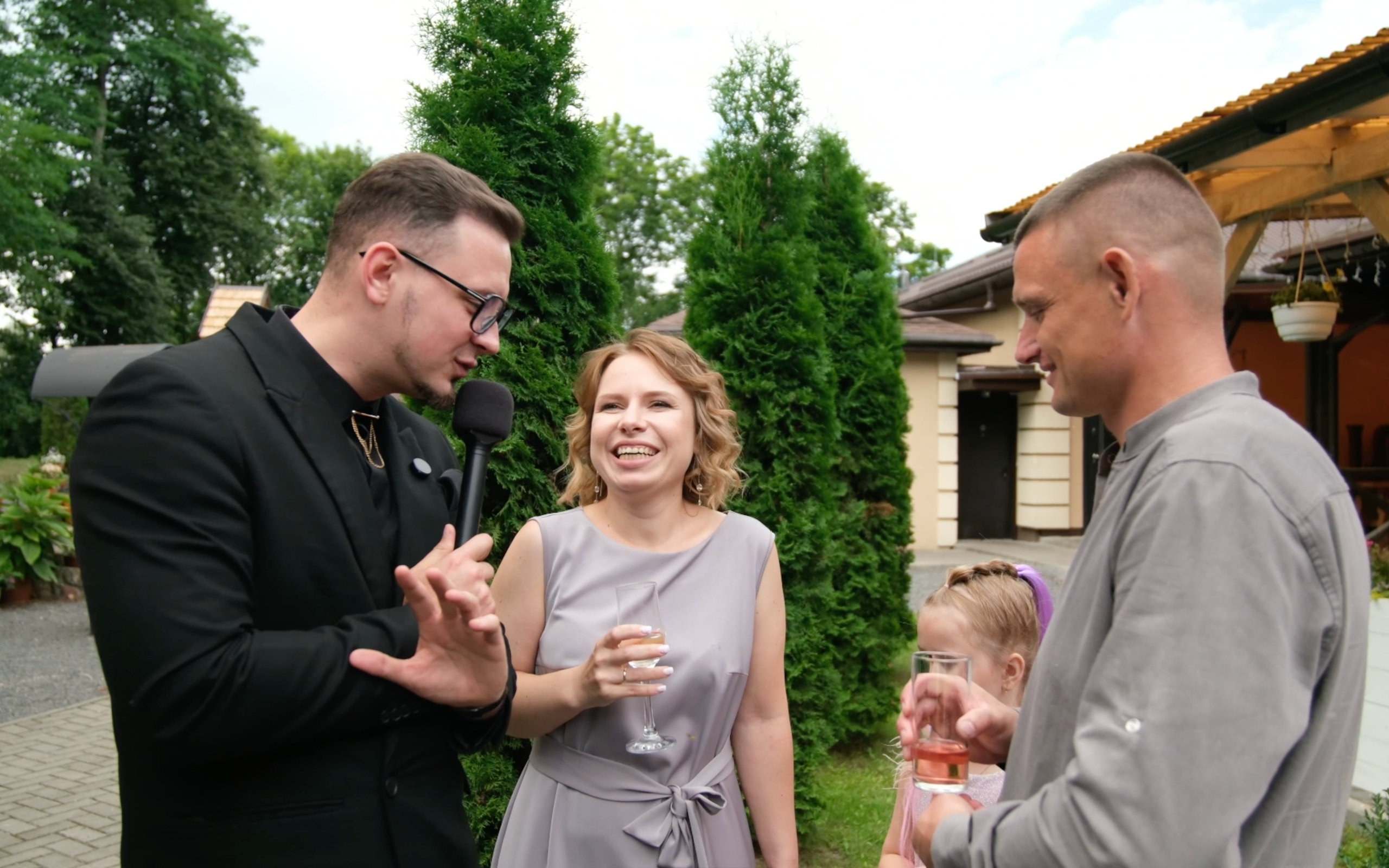 Свадебное SDE интервью в Левшово. Репортажный видеограф Илья Сухоносиик