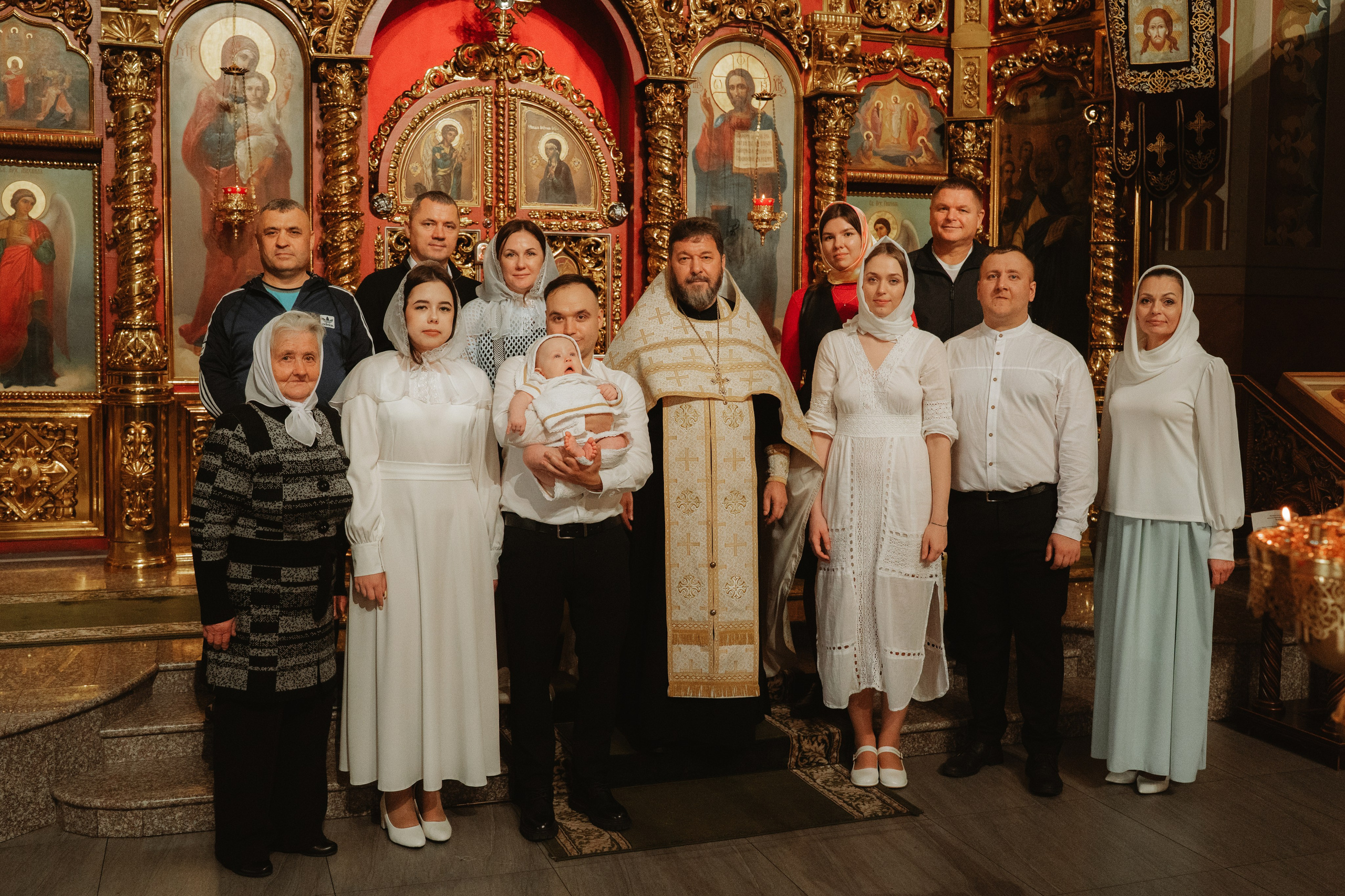 Крещение Матвея. Семейный фотограф • Домашние съемки в Нижнем Новгороде