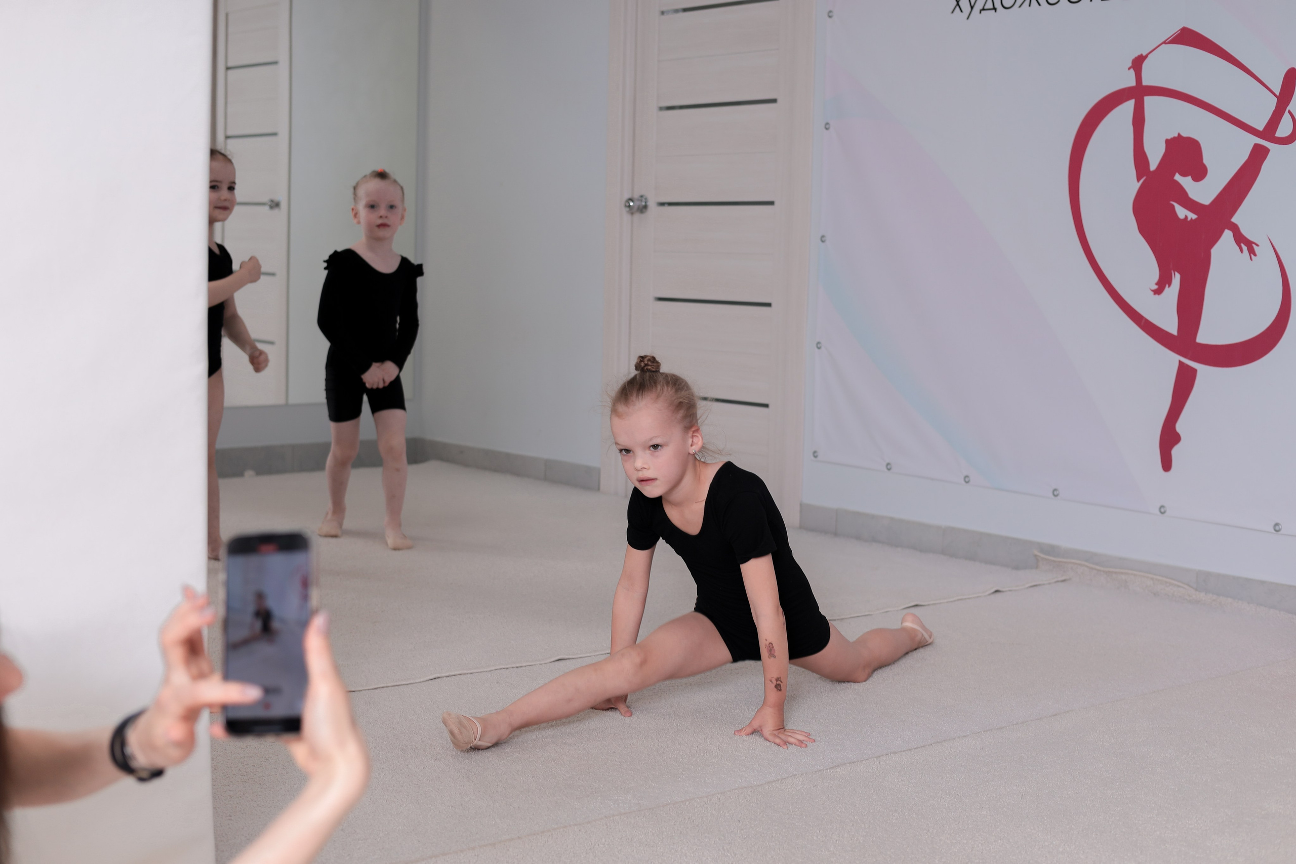 Открытый урок гимнастика. Фотограф Надршина Лилия
