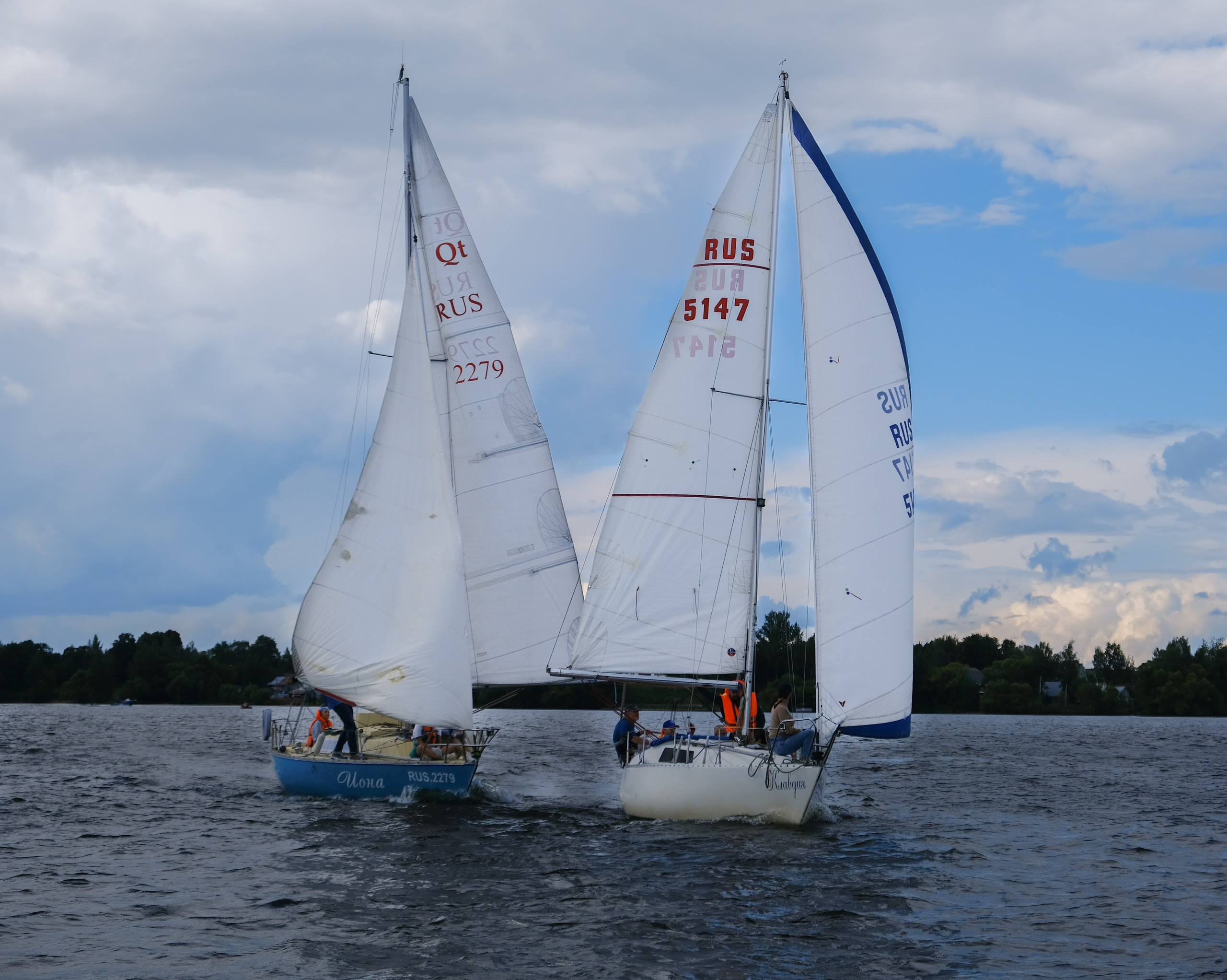 Парусная регата, кейс B2B. -